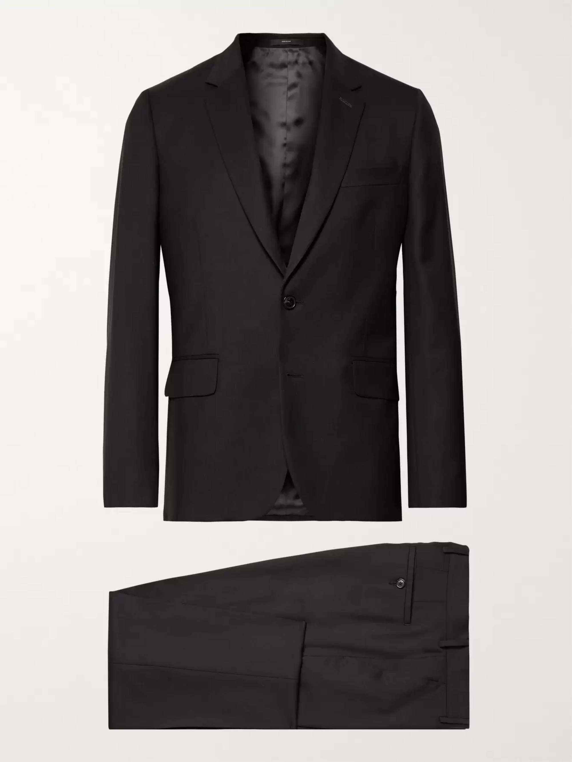 PAUL SMITH Black A Suit To Travel In Soho Slim-Fit Wool Suit for Men | MR  PORTER