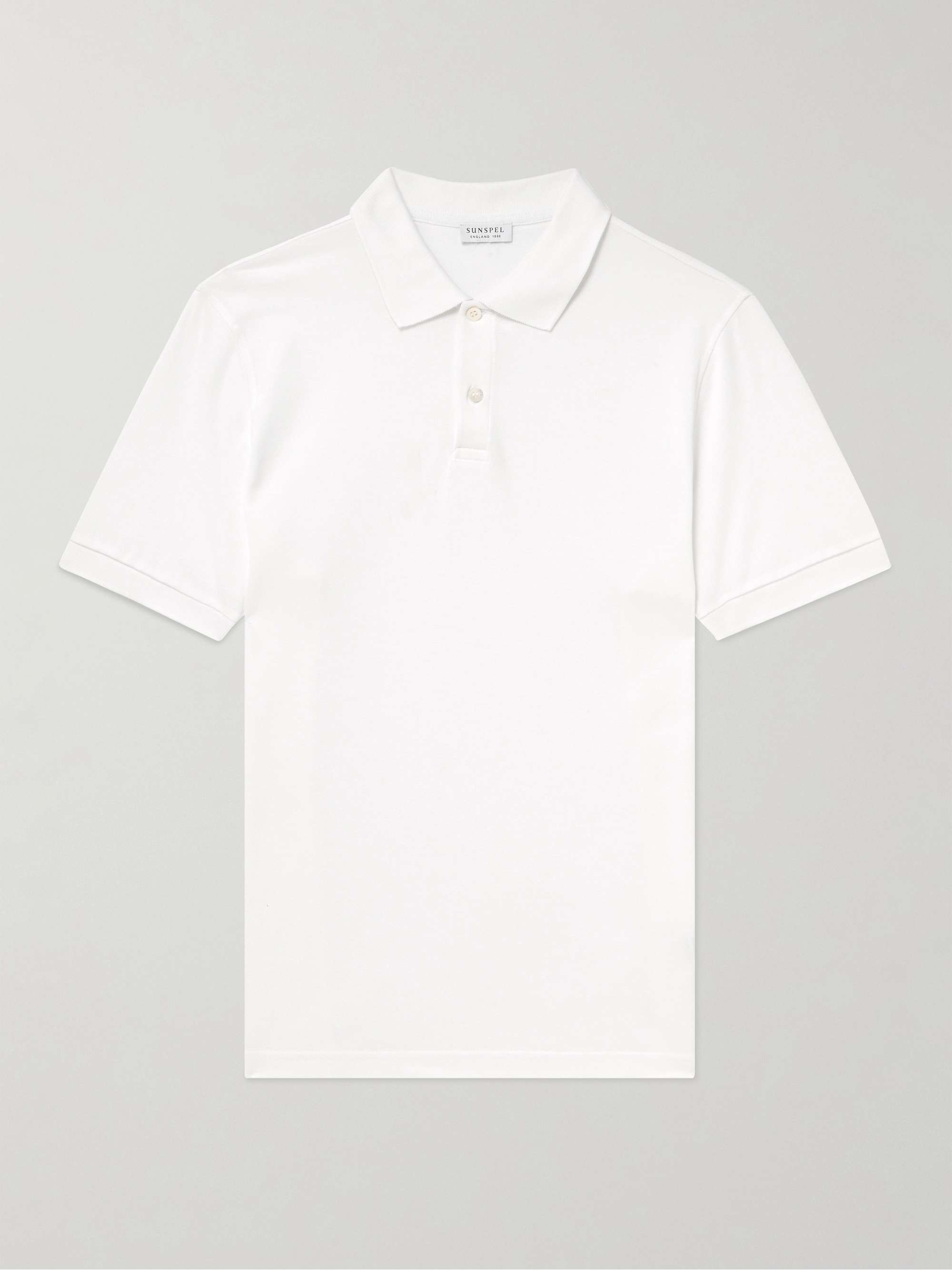 SUNSPEL Cotton-Piqué Polo Shirt for Men | MR PORTER