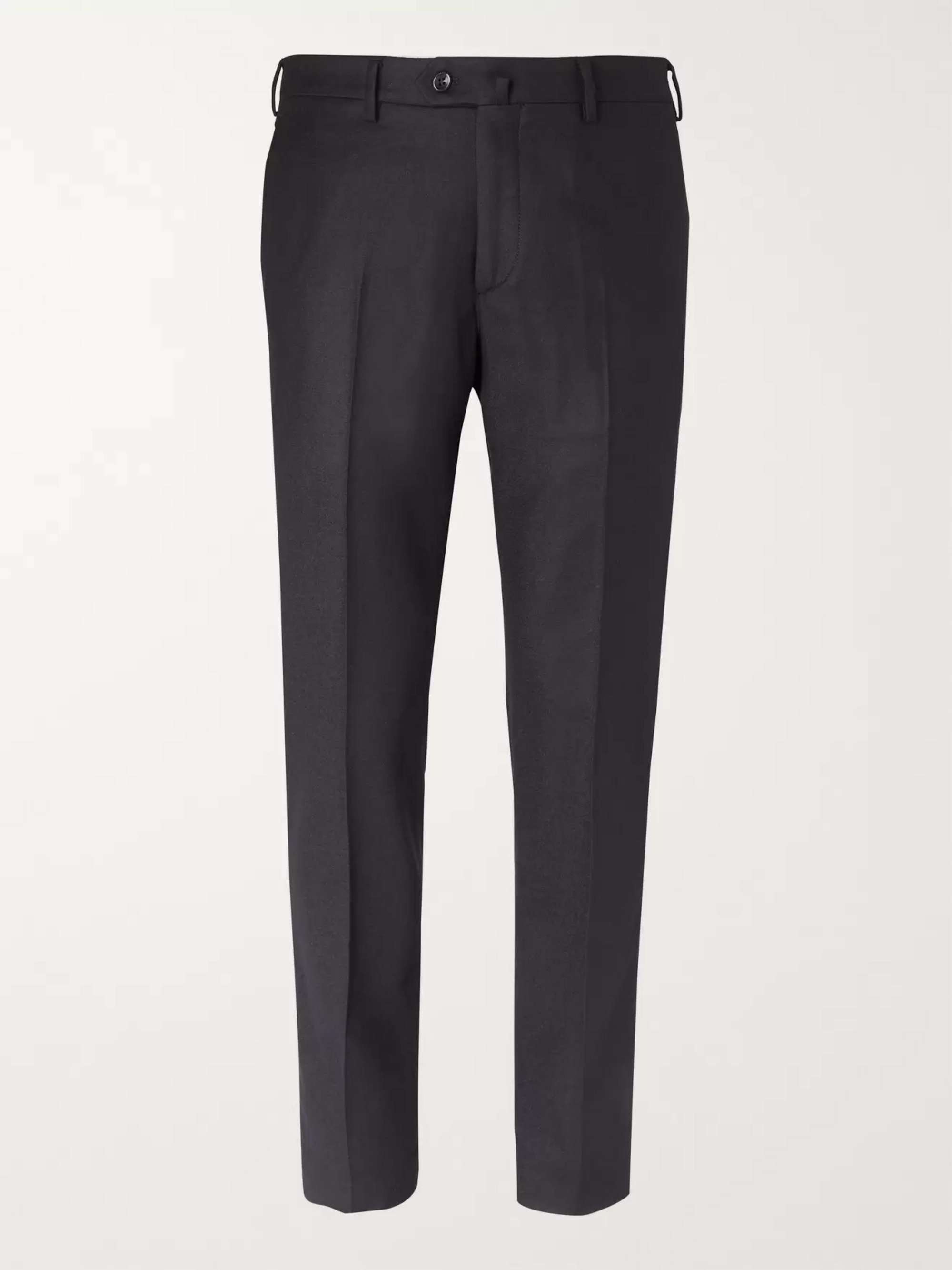 LORO PIANA Slim-Fit Wool and Cashmere-Blend Trousers for Men | MR PORTER