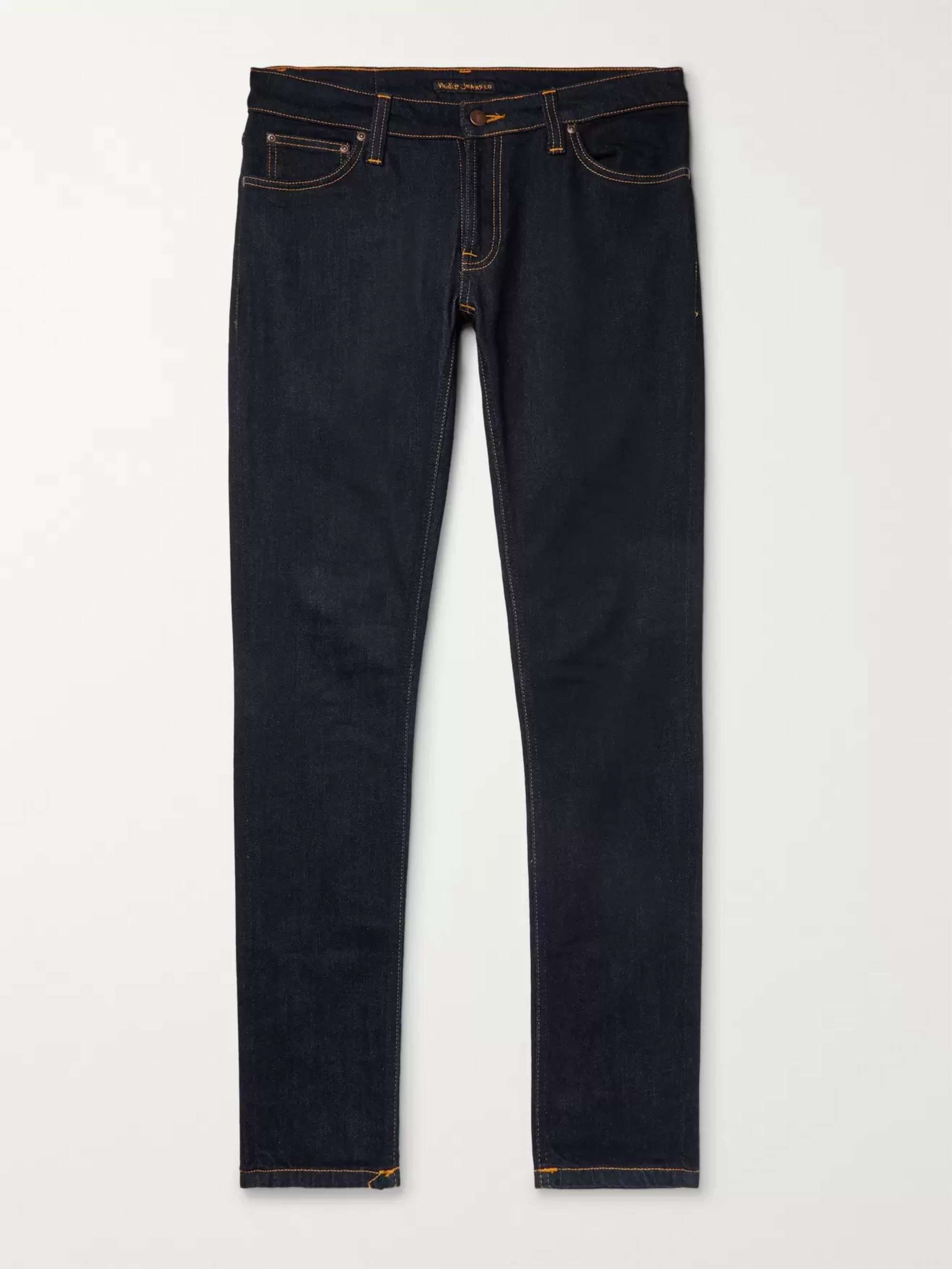 NUDIE JEANS Skinny Lin Organic Stretch-Denim Jeans for Men | MR PORTER