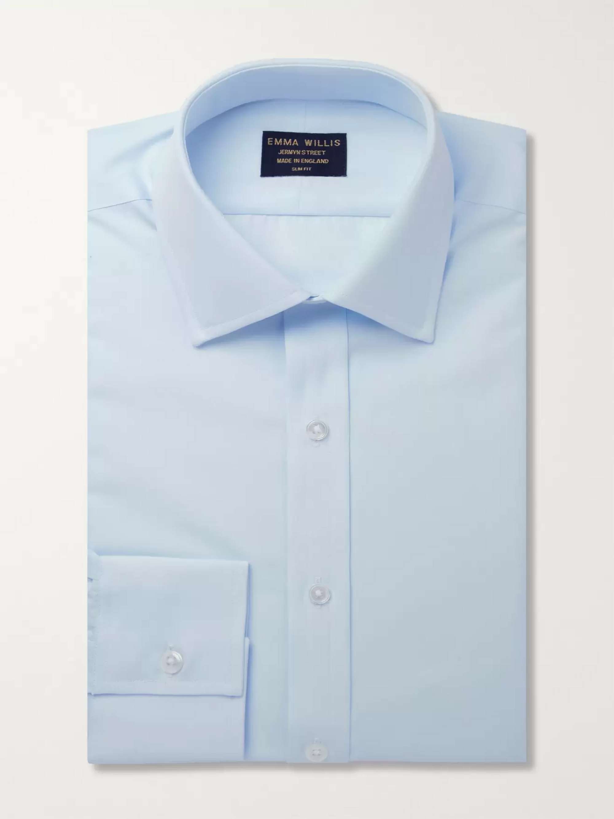 EMMA WILLIS Blue Cotton Shirt | MR PORTER