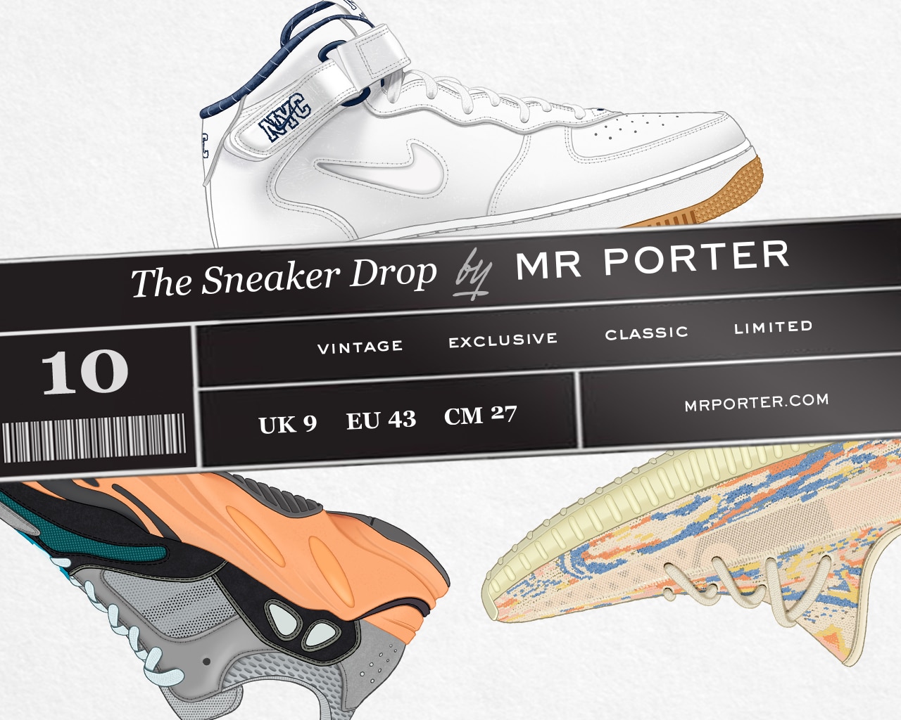 Fashion: The Sneaker Drop: The Latest Shoes From Nike, Adidas And Mr Kanye  West | The Journal | MR PORTER