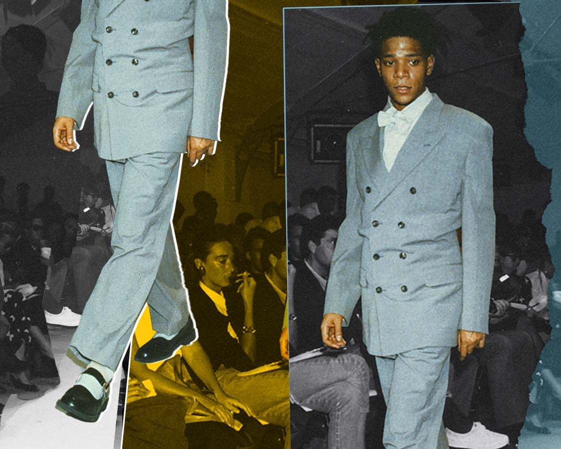 Fashion: One Memorable Look: Mr Jean-Michel Basquiat Walks The Comme Des  Garçons Runway | The Journal | MR PORTER
