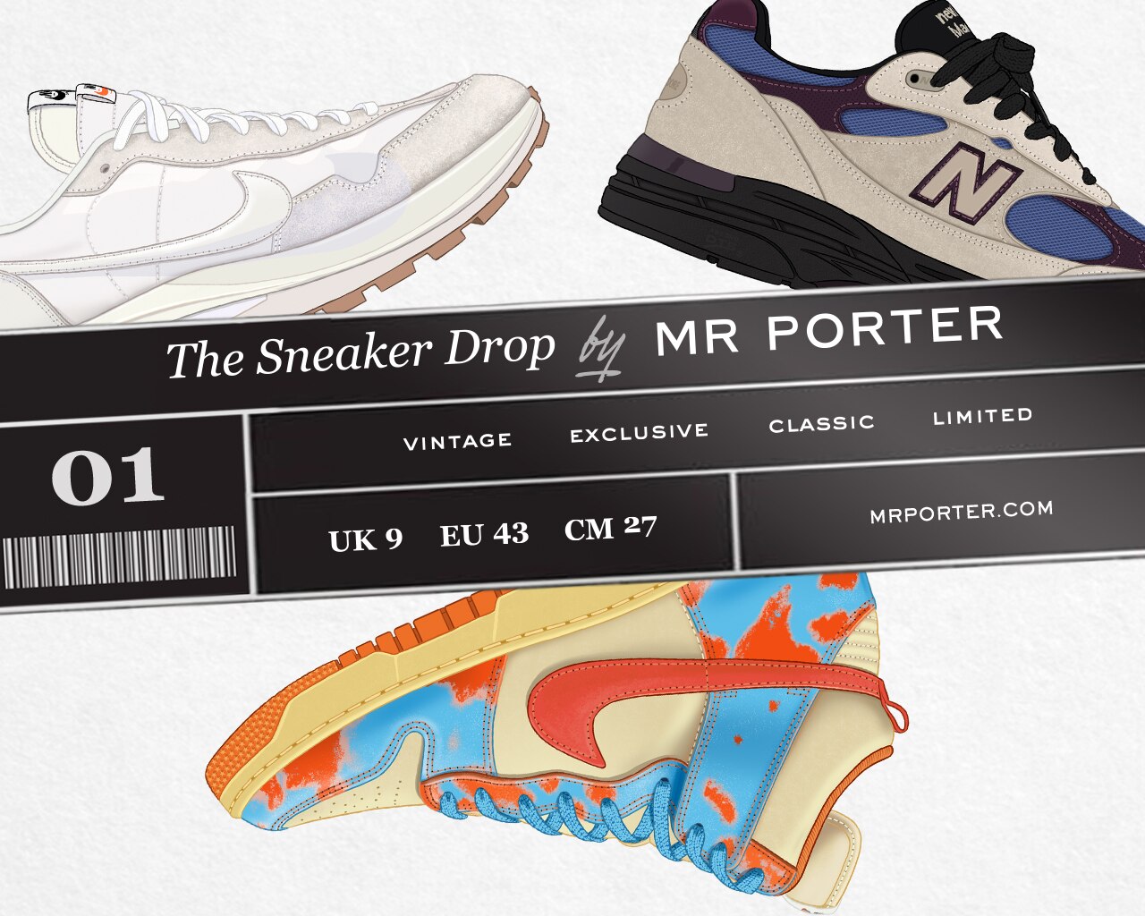 Fashion: The Sneaker Drop: The Big New Releases From Nike X Sacai And New  Balance X Aimé Leon Dore | The Journal | MR PORTER