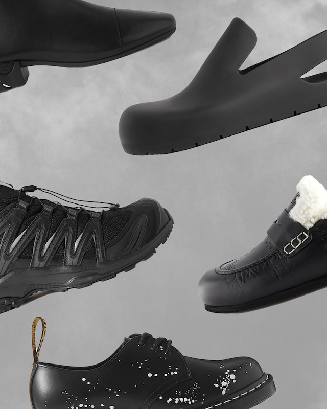 Fashion: Hot Goth Summer – Five Black Shoes To Wear Now | The Journal | MR  PORTER