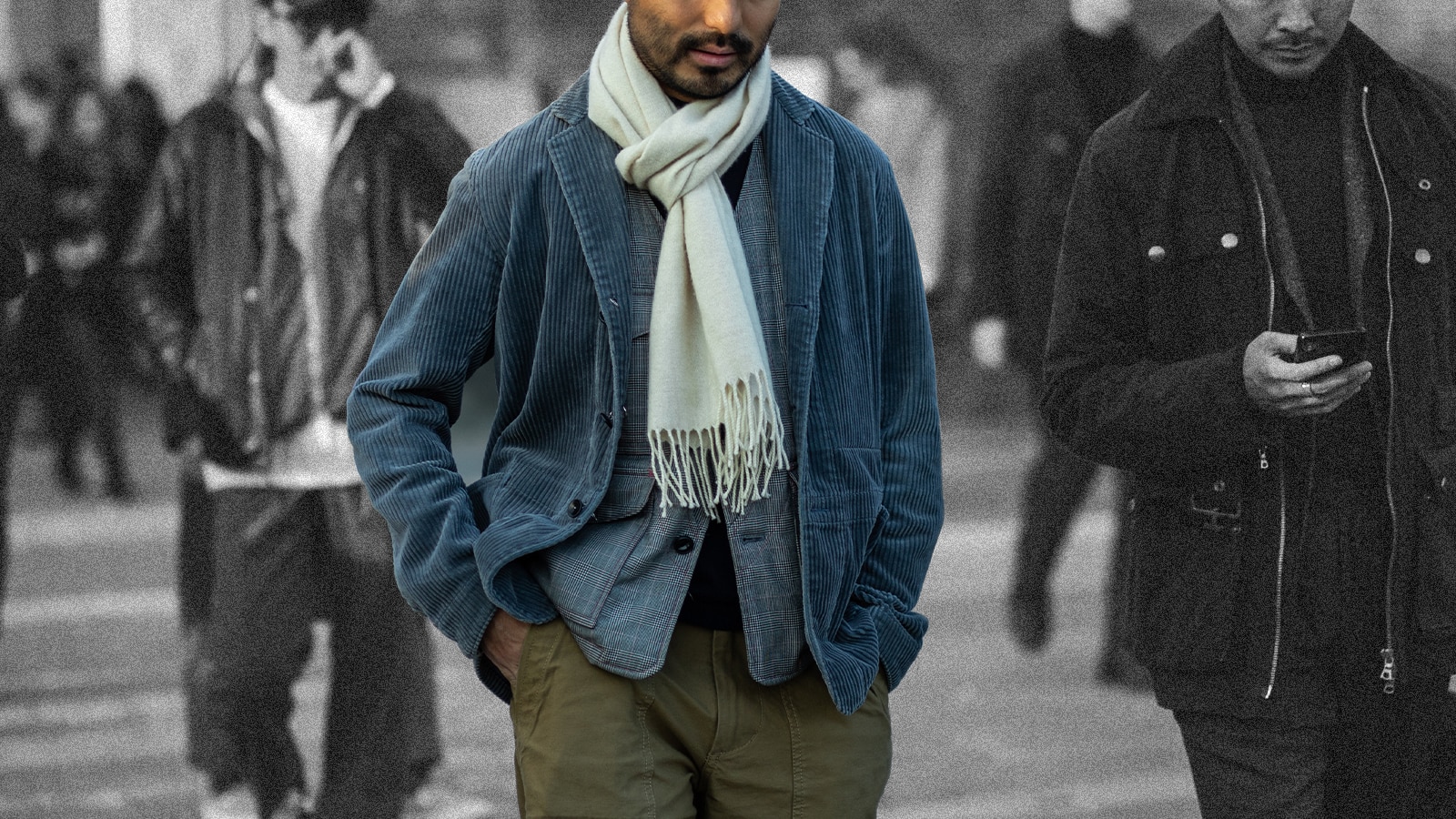 The Five Definitive Ways To Tie A Scarf | The Journal | MR PORTER