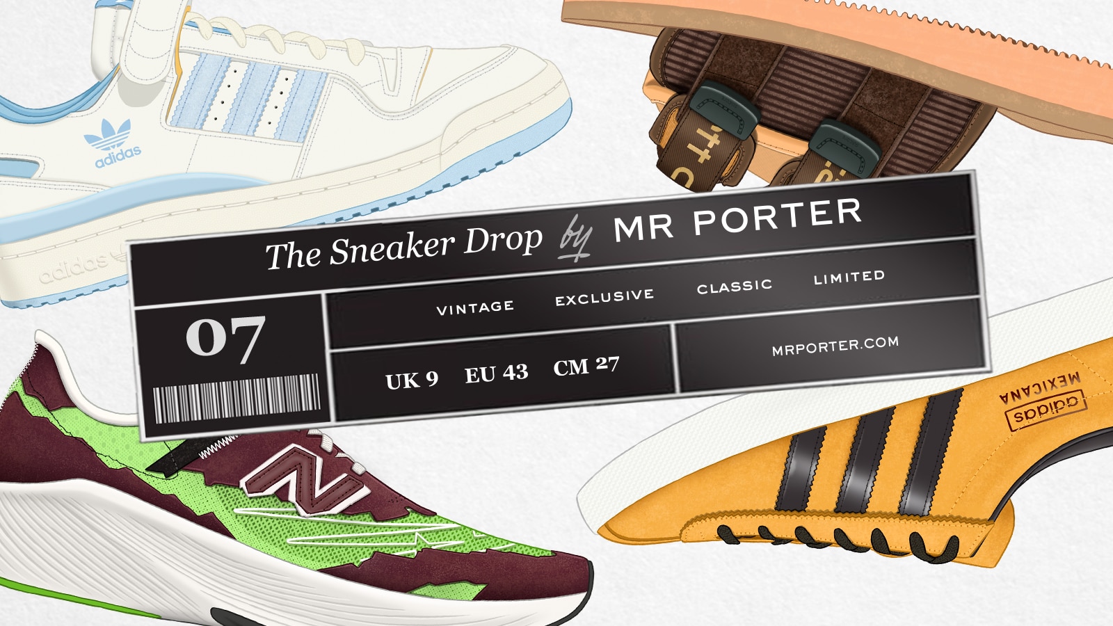 Fashion: The Sneaker Drop – New Shoes From Adidas, New Balance And Suicoke  | The Journal | MR PORTER