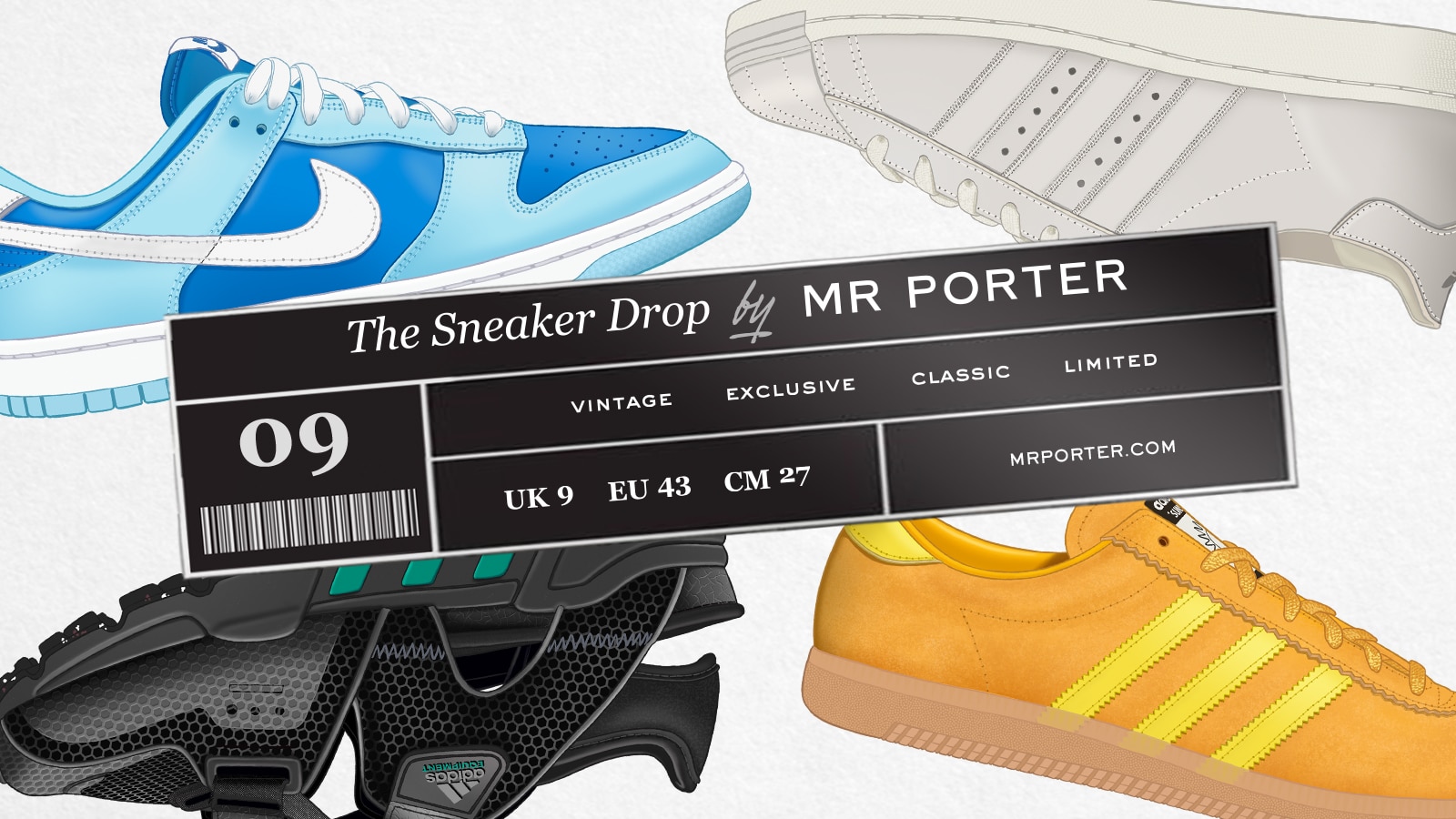 Fashion: The Sneaker Drop: September's Releases From Nike And Adidas | The  Journal | MR PORTER