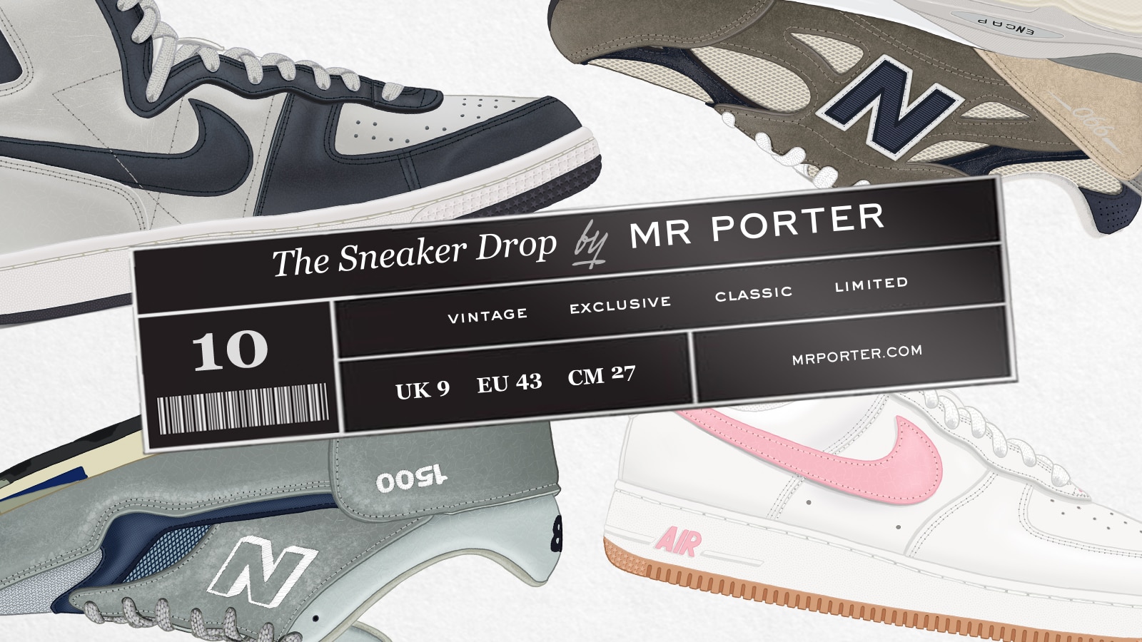 Fashion: The Sneaker Drop: October's Big Releases From Nike And New Balance  | The Journal | MR PORTER