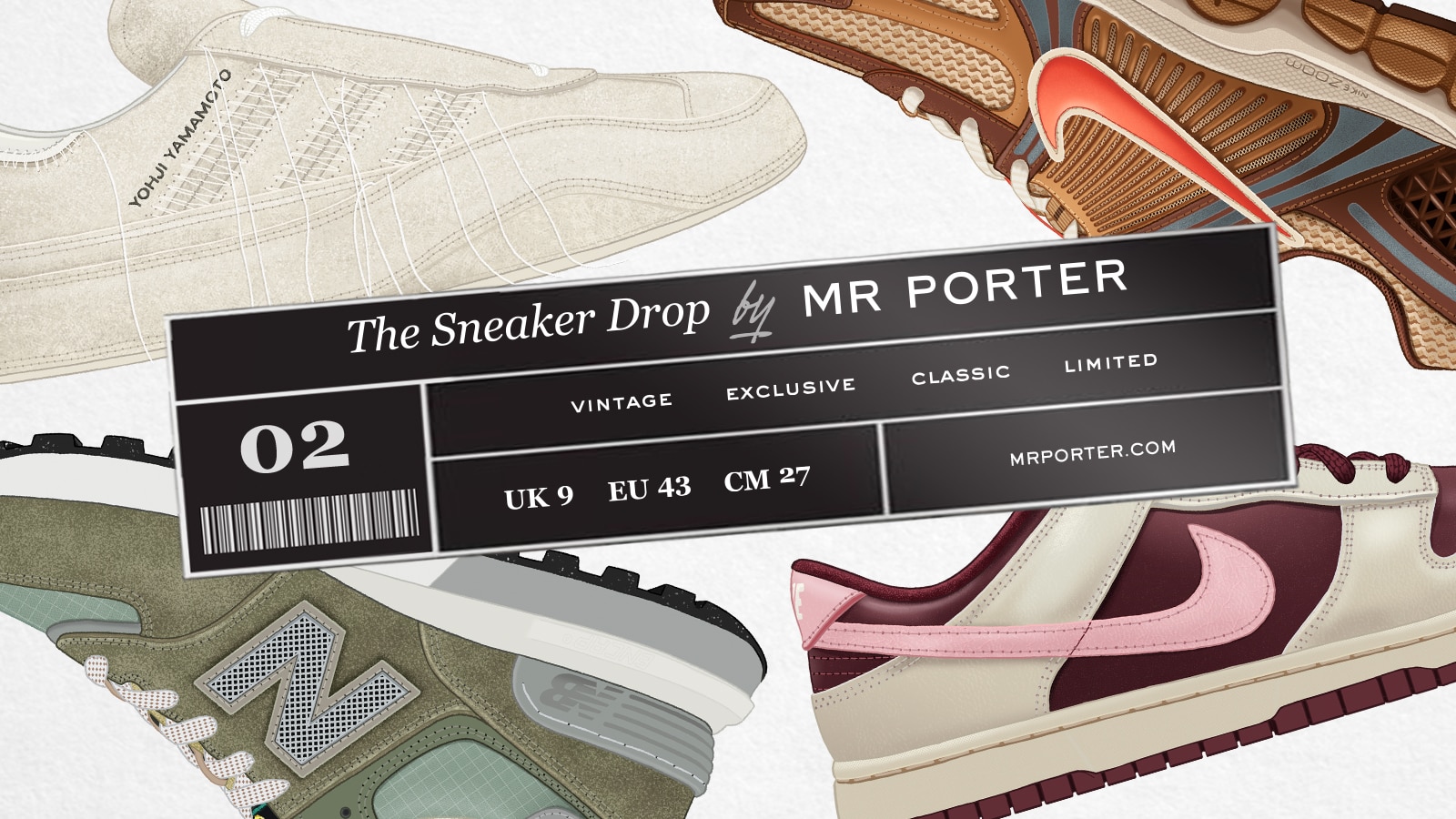 Fashion: The Sneaker Drop – February's Latest Reissues From Nike, New  Balance And Y-3 | The Journal | MR PORTER