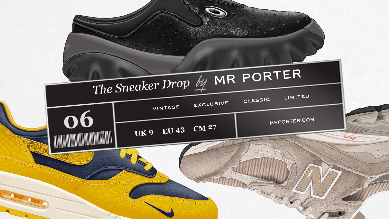 Fashion: The Sneaker Drop: June's New Shoes From Nike, New Balance And  Oakley | The Journal | MR PORTER