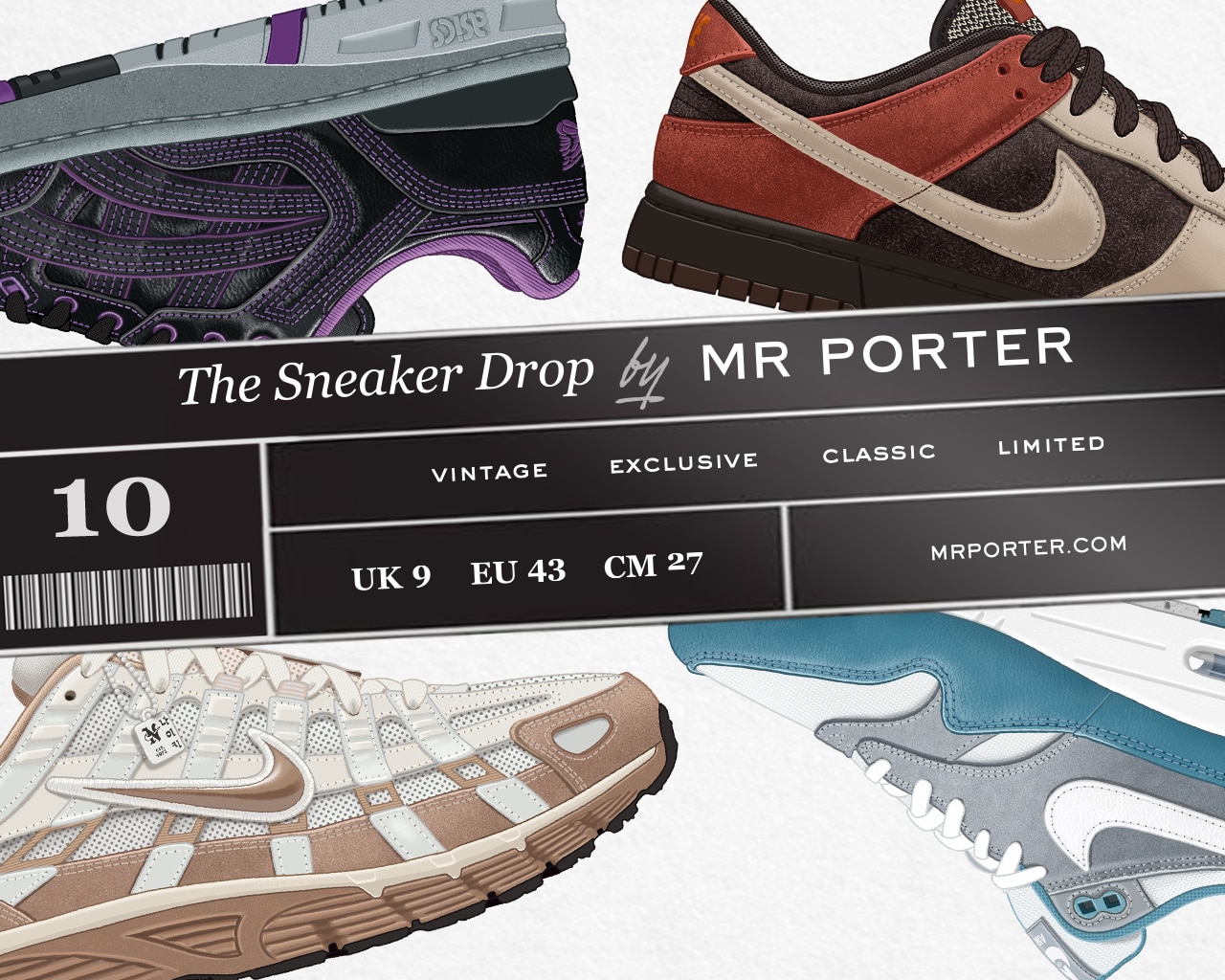 Fashion: The Sneaker Drop: October's New Shoes From Nike And ASICS | The  Journal | MR PORTER