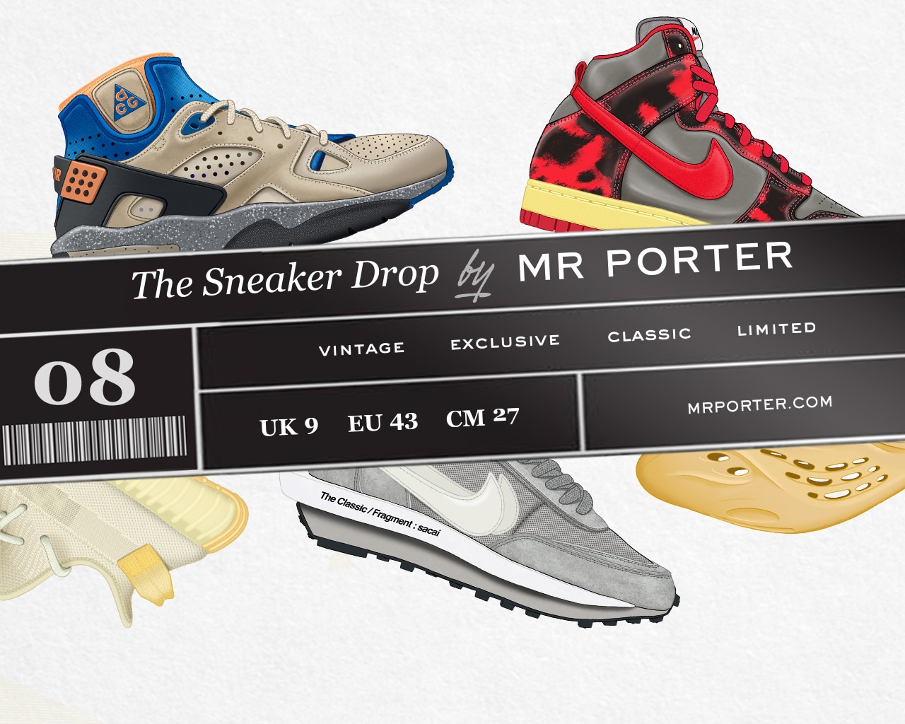 The Sneaker Drop: The Latest From Yeezy, Nike, ACG And Fragment X Sacai |  The Journal | MR PORTER