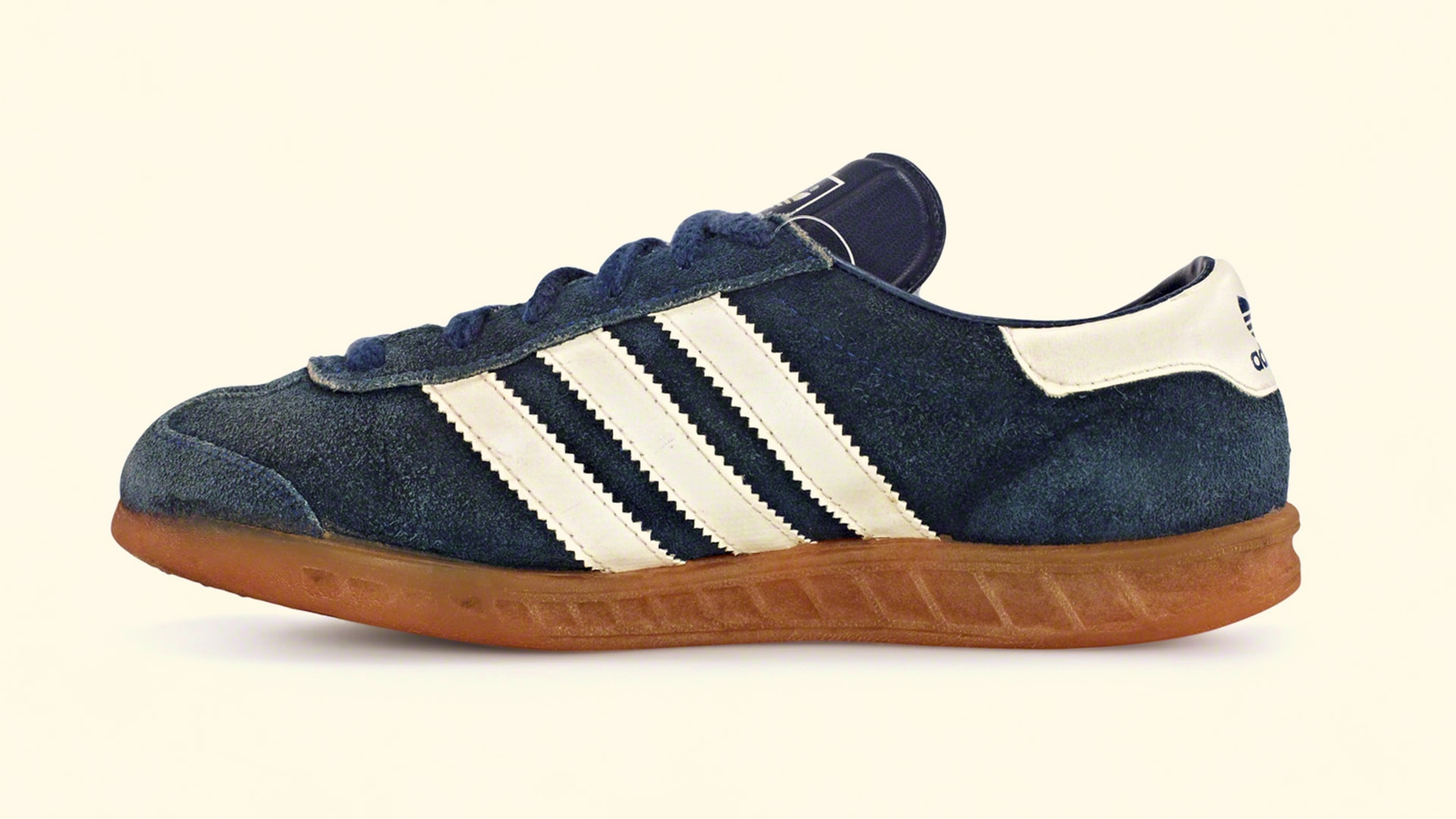 adidas And Yellow Wien Suede Sneakers in Blue