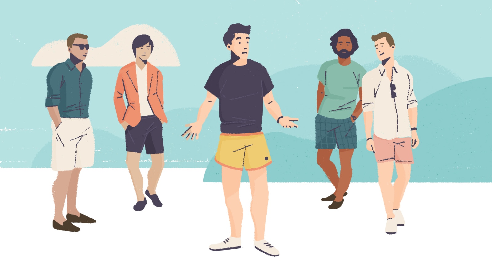 Fashion: The Grown Man's Guide To Wearing Shorts | The Journal | MR PORTER