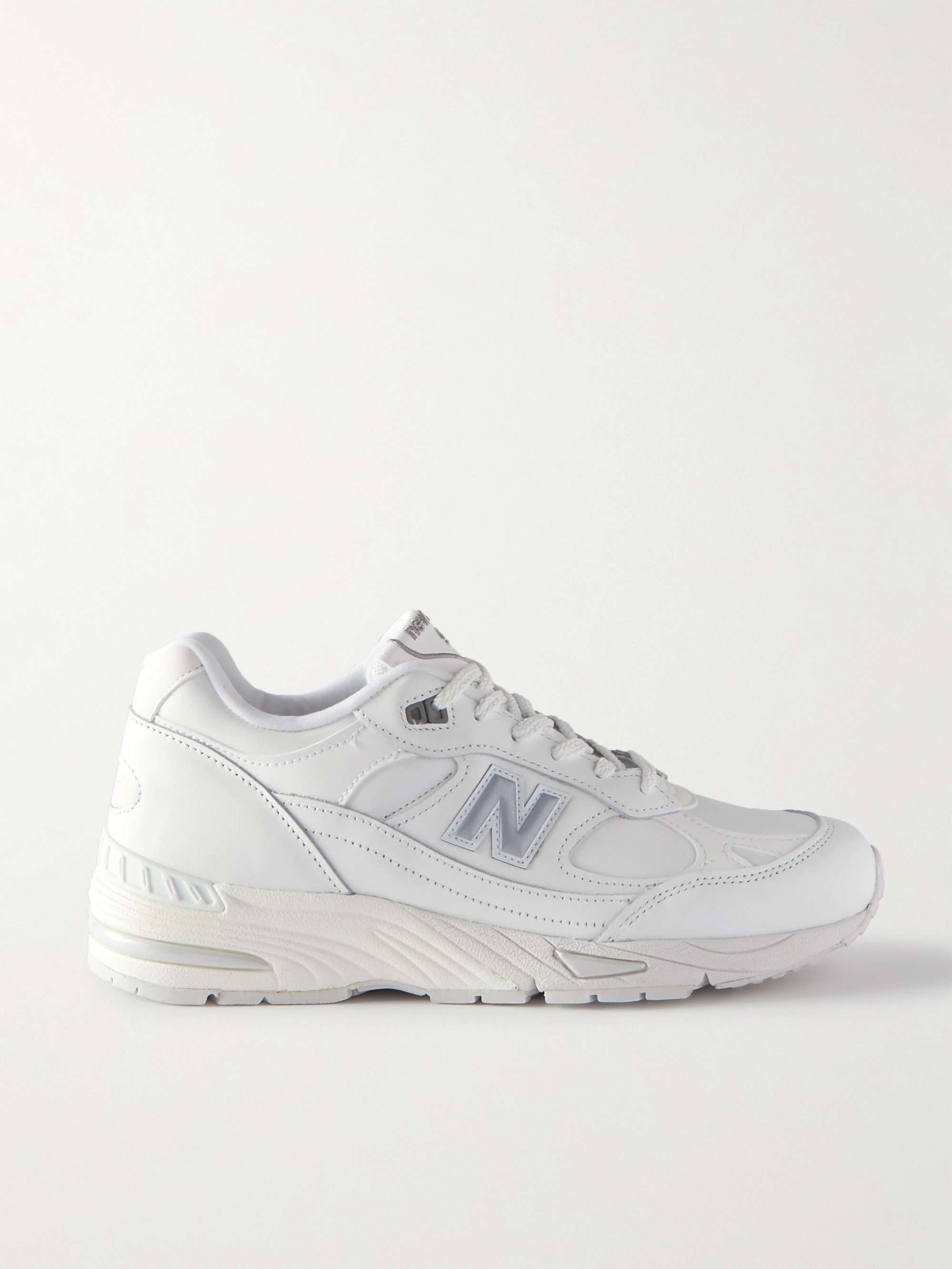 NEW BALANCE MIUK 991 Leather Sneakers for Men | MR PORTER