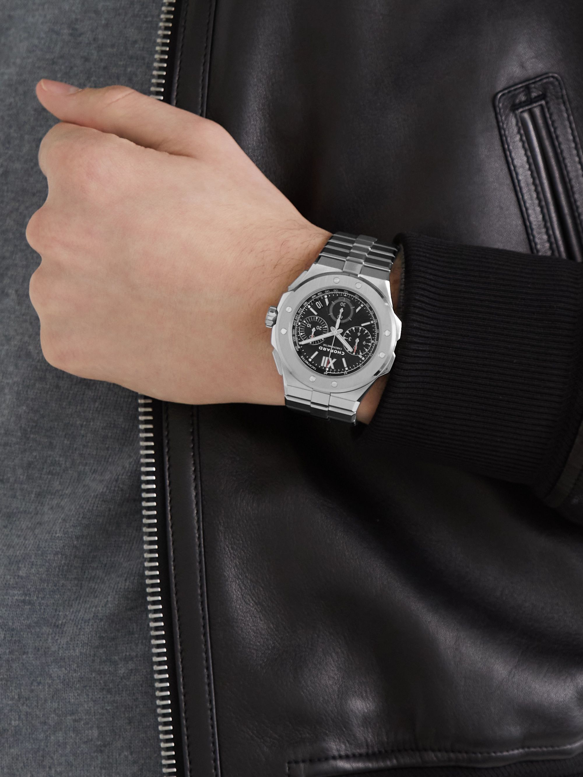 CHOPARD Alpine Eagle XL Chrono Automatic 44mm Lucent Steel Watch, Ref. No.  298609-3002 for Men | MR PORTER