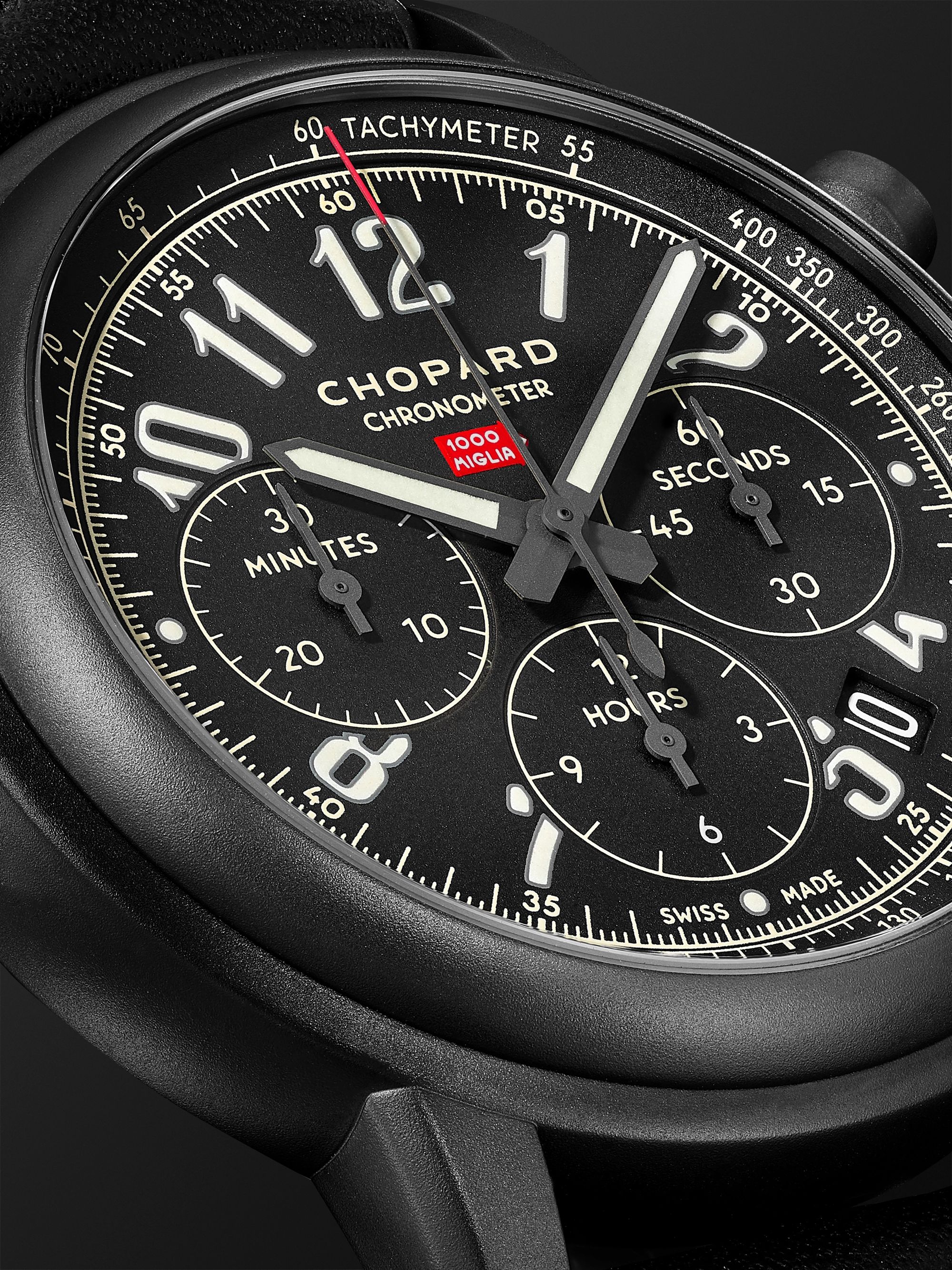 CHOPARD Mille Miglia 2020 Race Edition Limited Edition Automatic Chronograph 42mm Stainless Steel and Leather Watch, Ref. No.