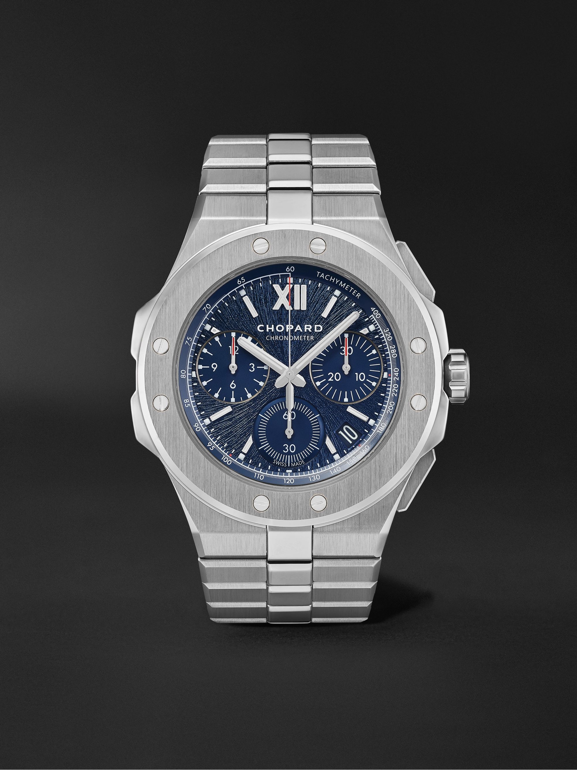 CHOPARD Alpine Eagle XL Chrono Automatic 44mm Lucent Steel Watch, Ref. No.  298609-3001 for Men | MR PORTER