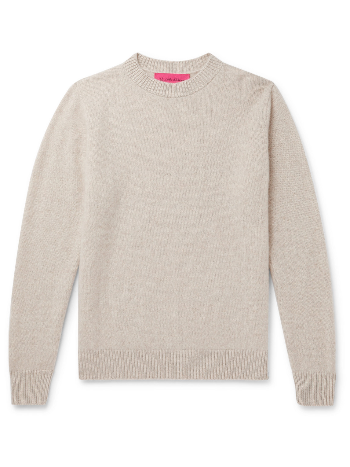 Shop The Elder Statesman Cashmere Sweater In Neutrals