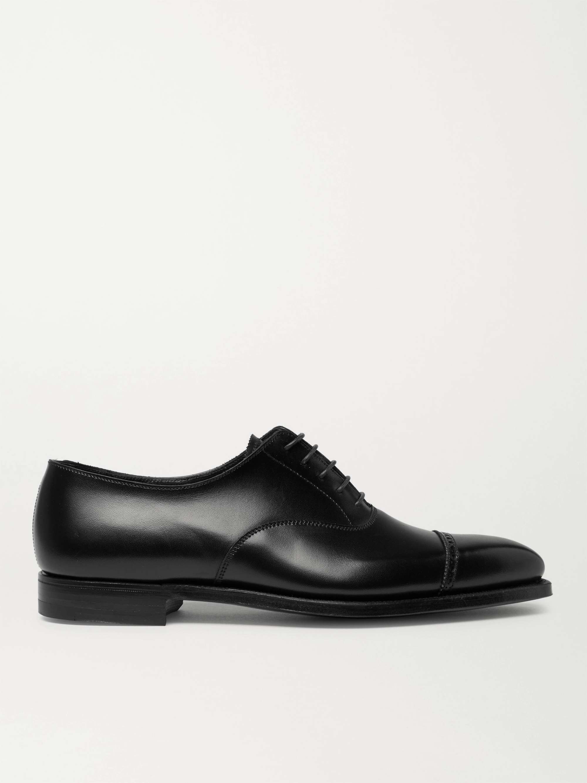 GEORGE CLEVERLEY Charles Cap-Toe Leather Oxford Shoes for Men | MR PORTER