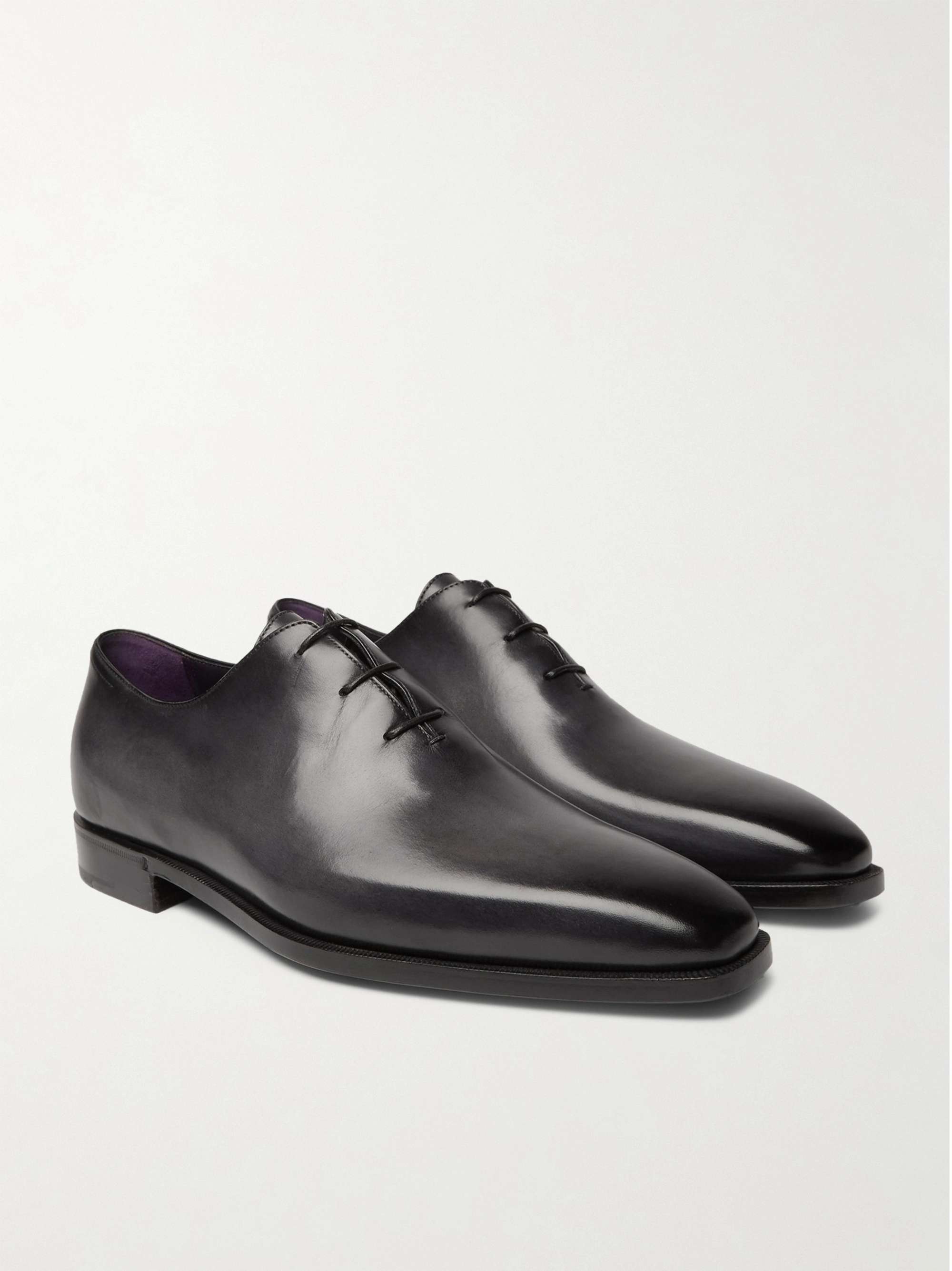 BERLUTI Leather Oxford Shoes | MR PORTER
