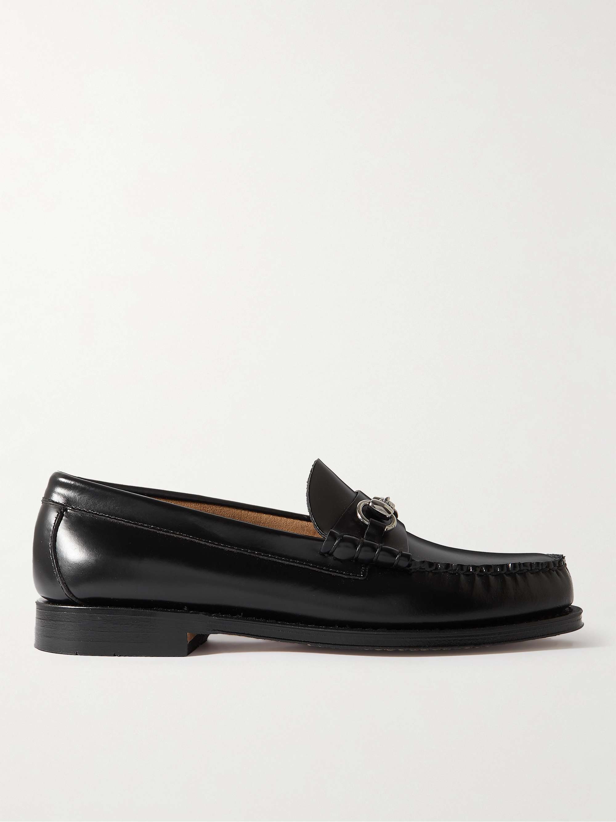 G.H. BASS & CO. Weejuns Heritage Lincoln Horsebit Leather Penny Loafers |  MR PORTER