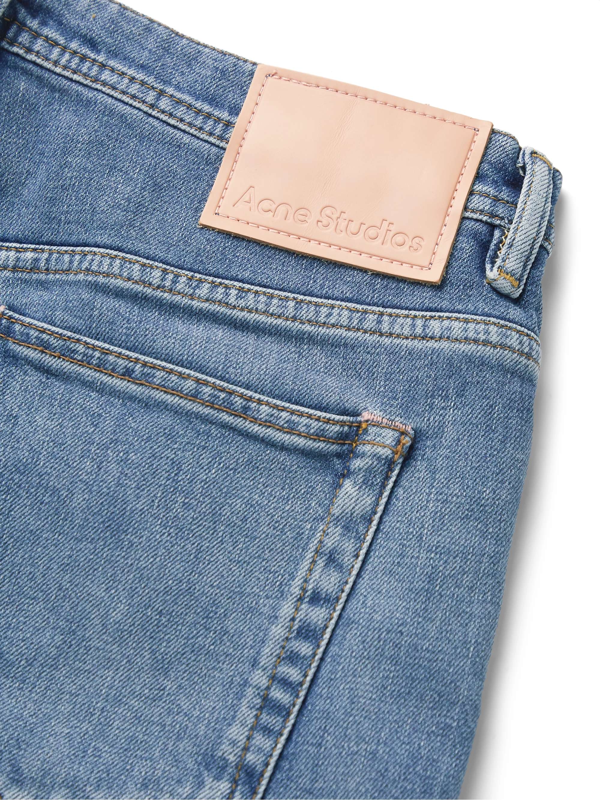 ACNE STUDIOS River Slim-Fit Tapered Stretch-Denim Jeans | MR PORTER