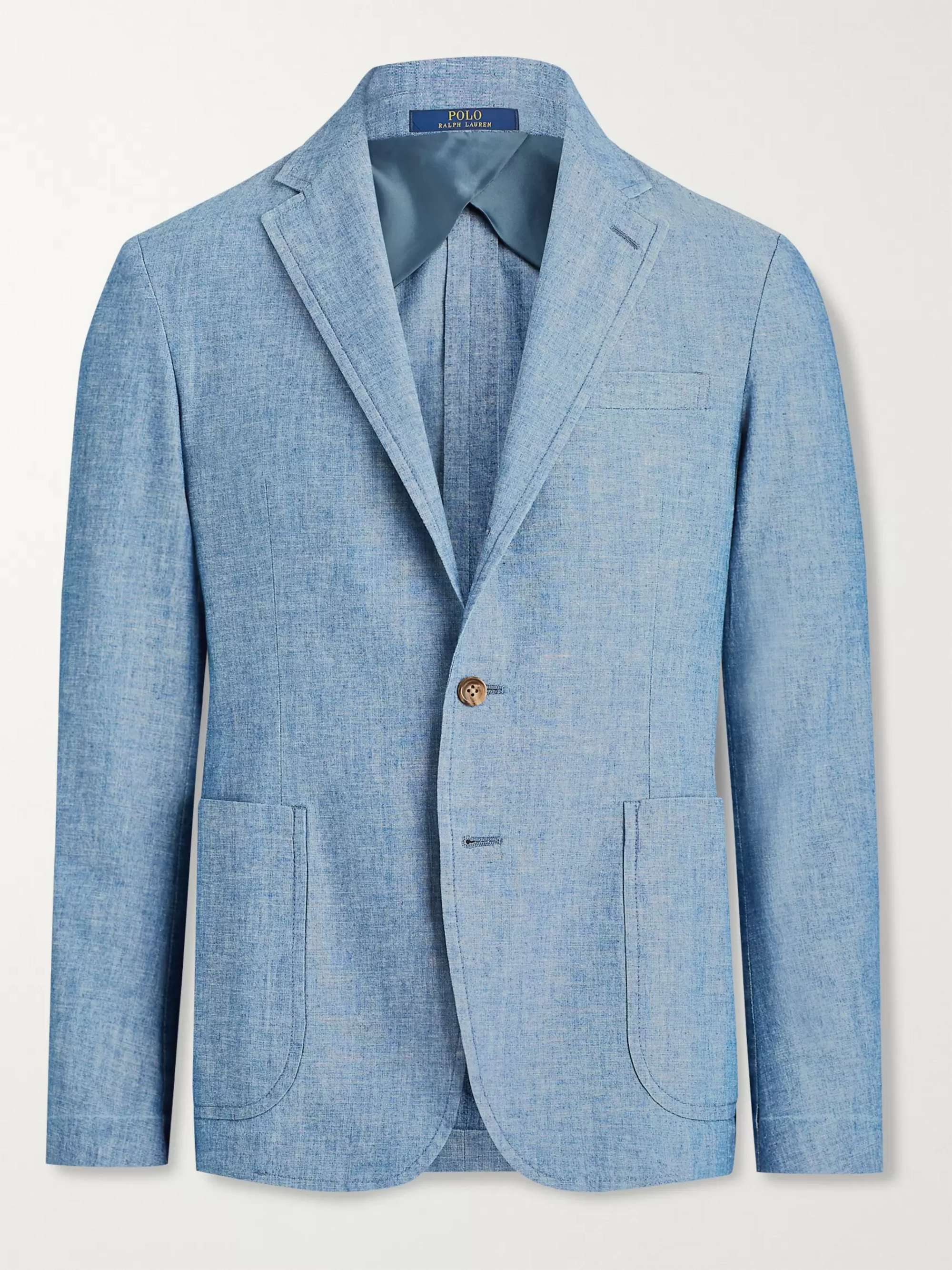 POLO RALPH LAUREN Morgan Unstructured Cotton-Chambray Blazer for Men | MR  PORTER