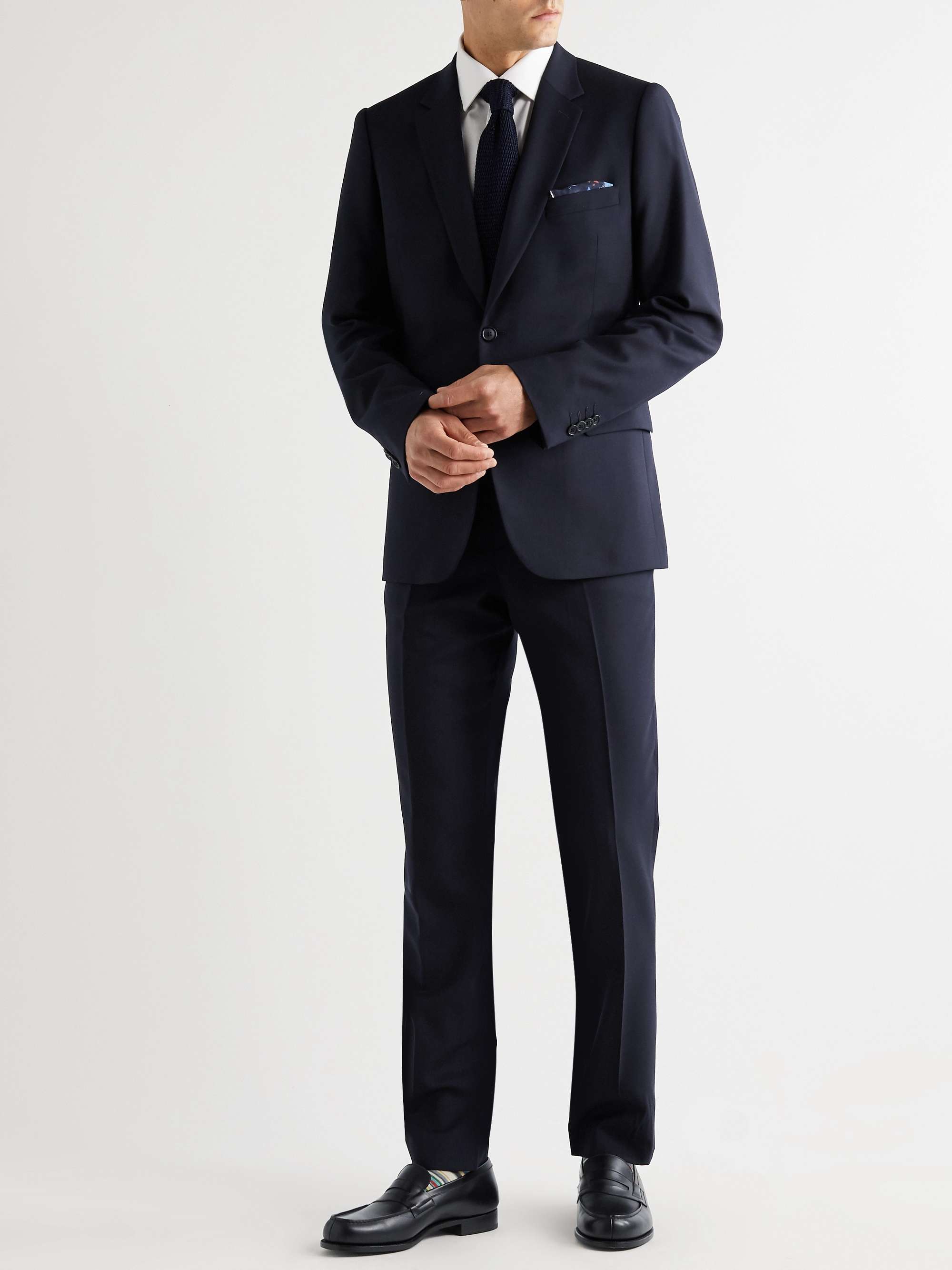 Navy Soho Slim-Fit Wool-Twill Suit Jacket | PAUL SMITH | MR PORTER