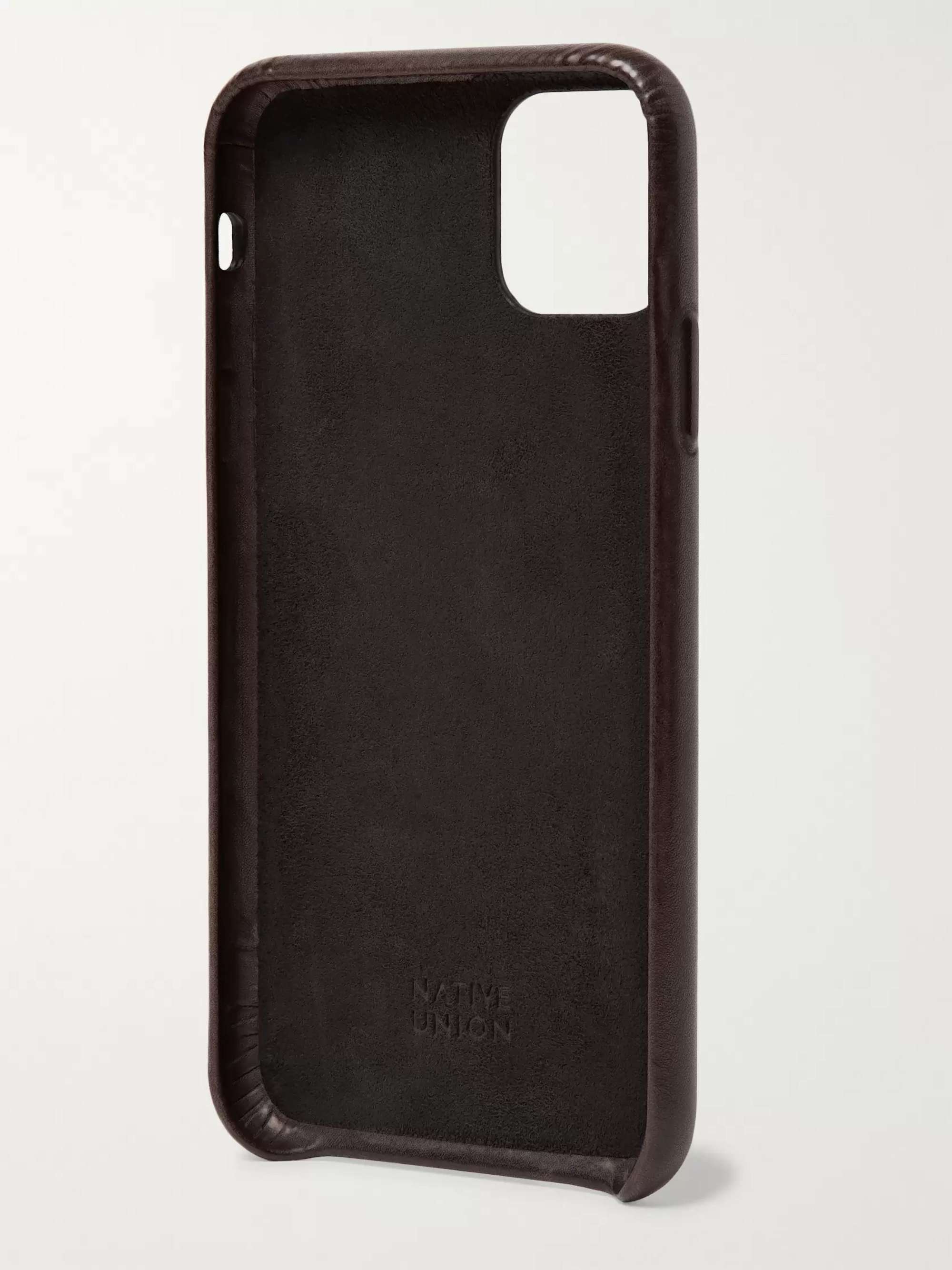 BERLUTI + Native Union Venezia Leather iPhone 11 Pro Max Case | MR PORTER