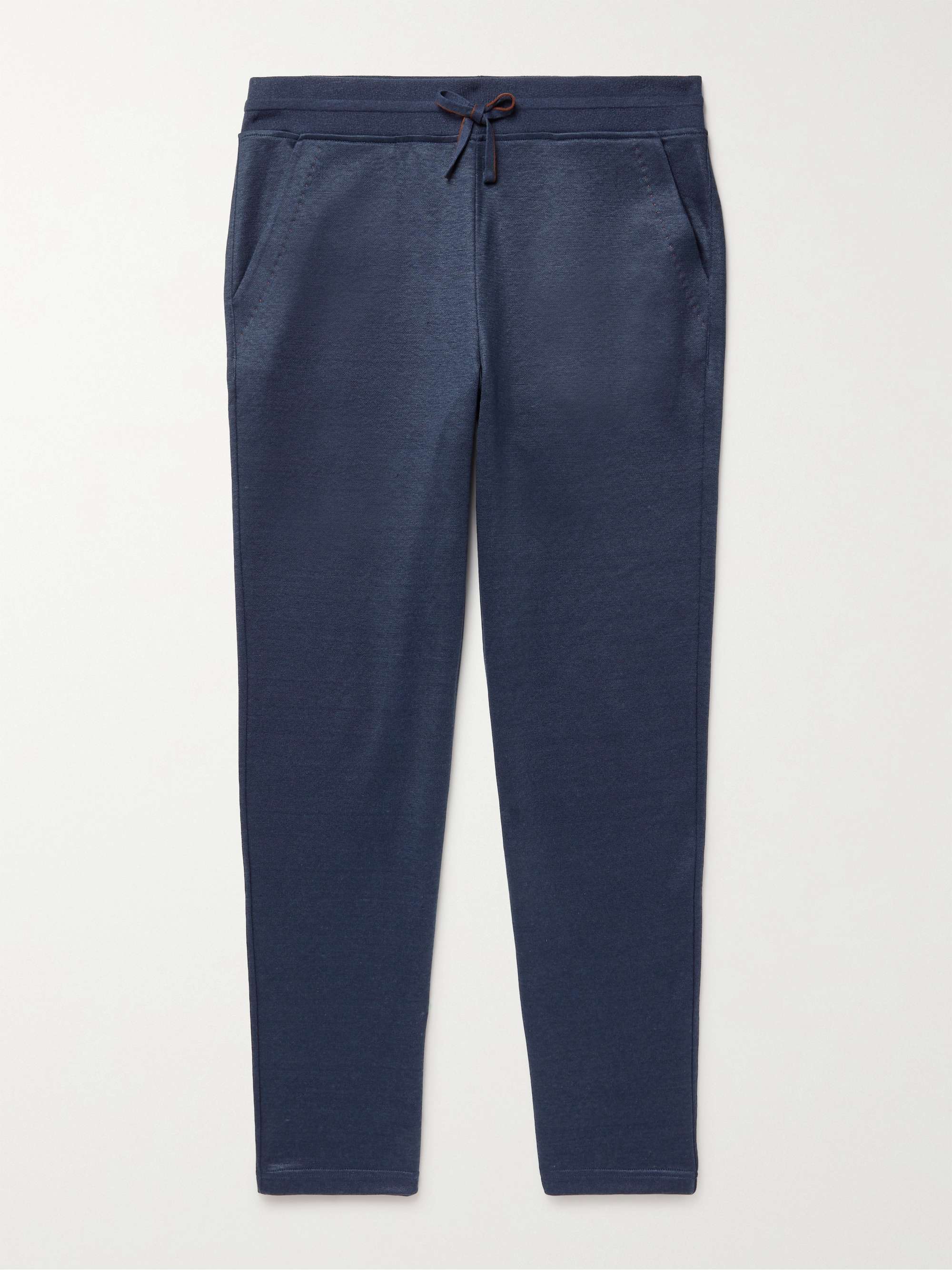 LORO PIANA Tapered Cashmere-Blend Sweatpants for Men