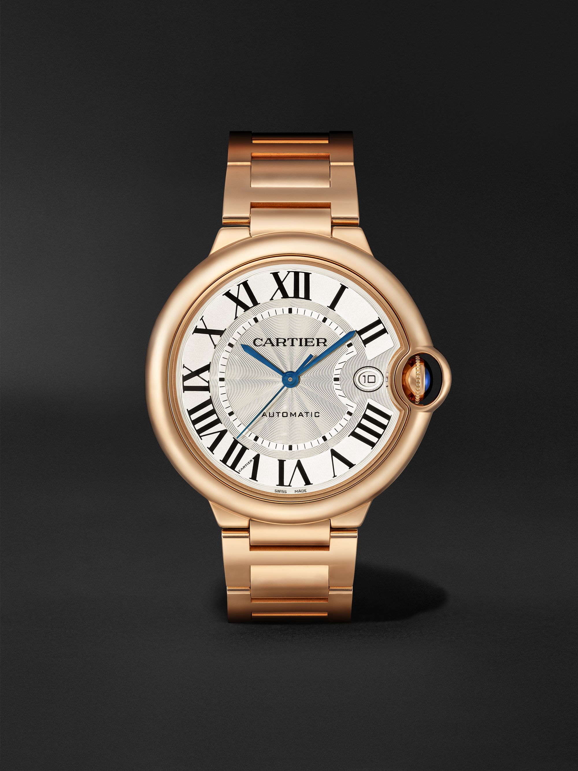 CARTIER Ballon Bleu de Cartier Automatic 40mm 18-Karat Pink Gold Watch,  Ref. No. WGBB0039 for Men | MR PORTER