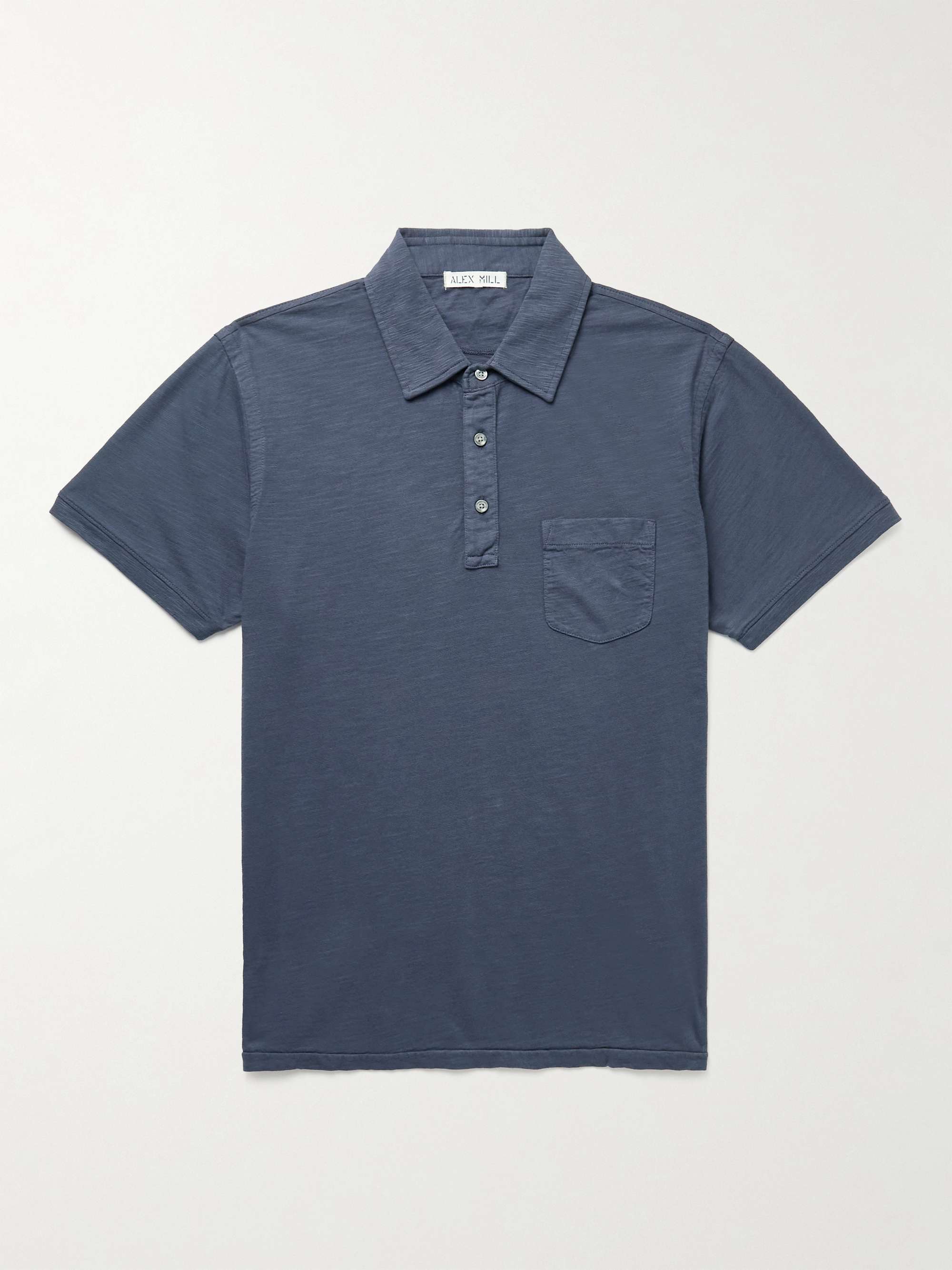 ALEX MILL Standard Slub Cotton-Jersey Polo Shirt for Men | MR PORTER