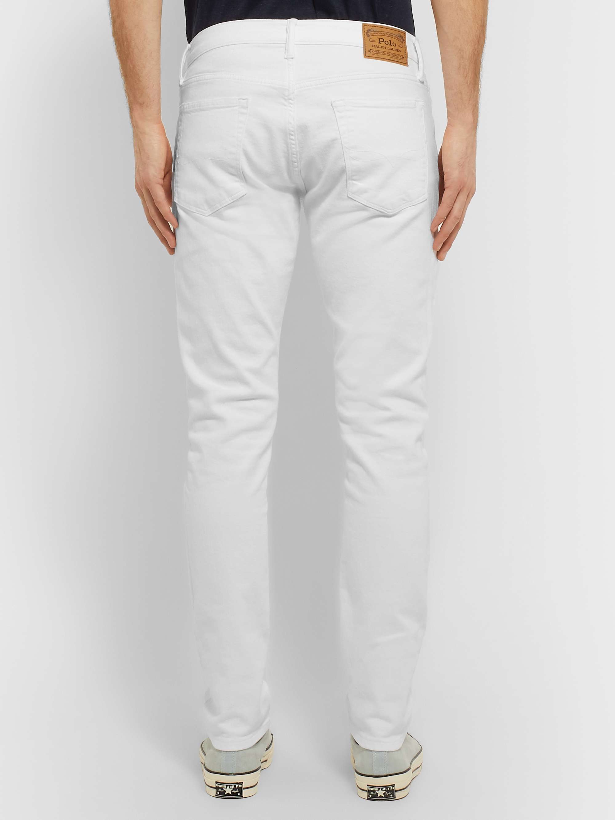 White Sullivan Slim-Fit Stretch-Denim Jeans | POLO RALPH LAUREN | MR PORTER