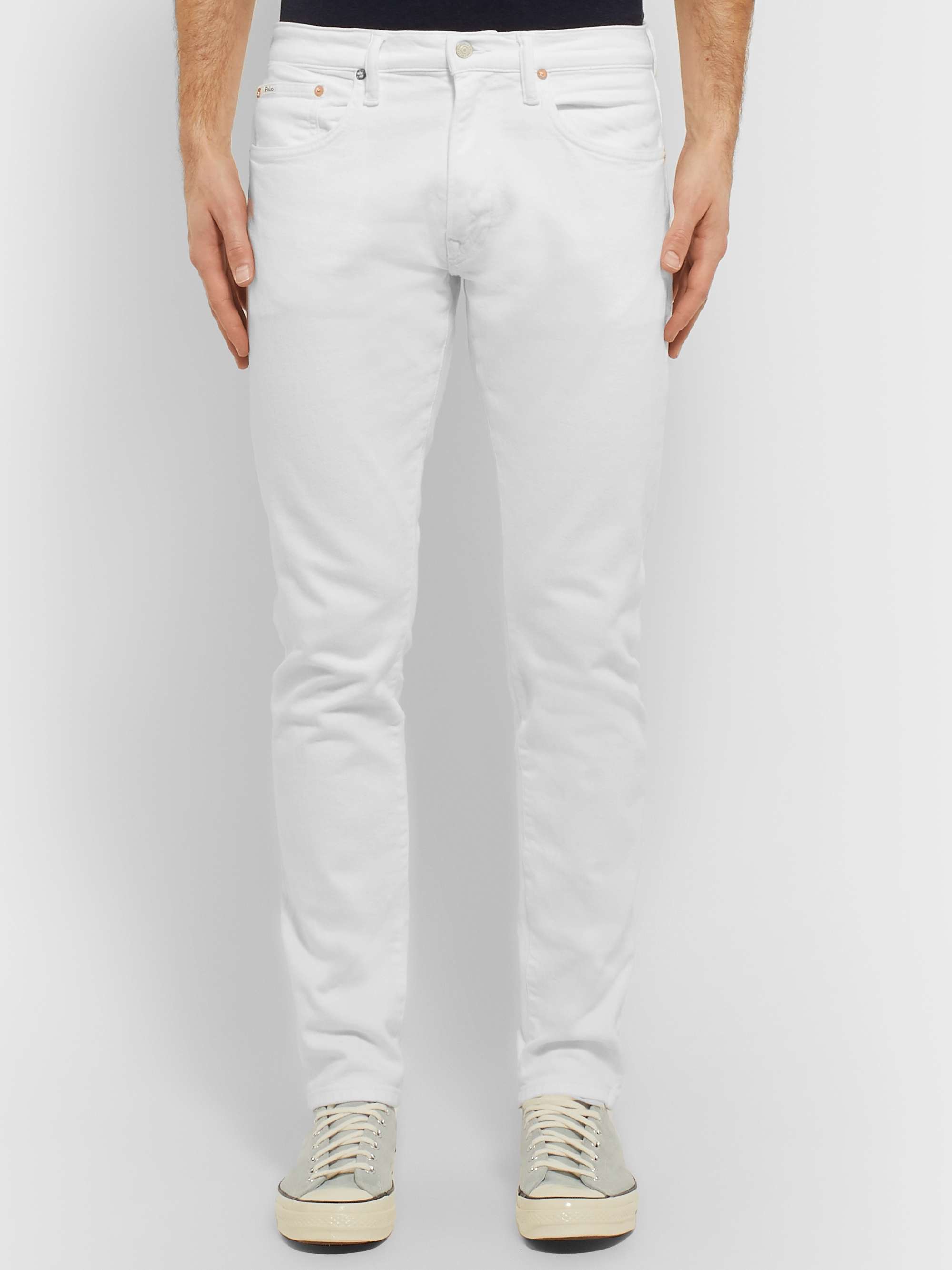 White Sullivan Slim-Fit Stretch-Denim Jeans | POLO RALPH LAUREN | MR PORTER