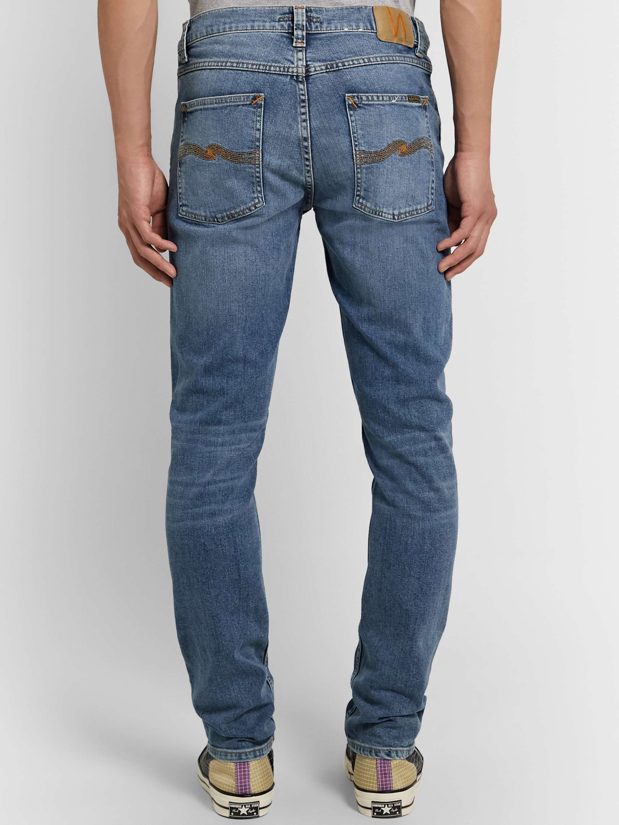 NUDIE JEANS Lean Dean Slim-Fit Tapered Organic Stretch-Denim Jeans | MR  PORTER