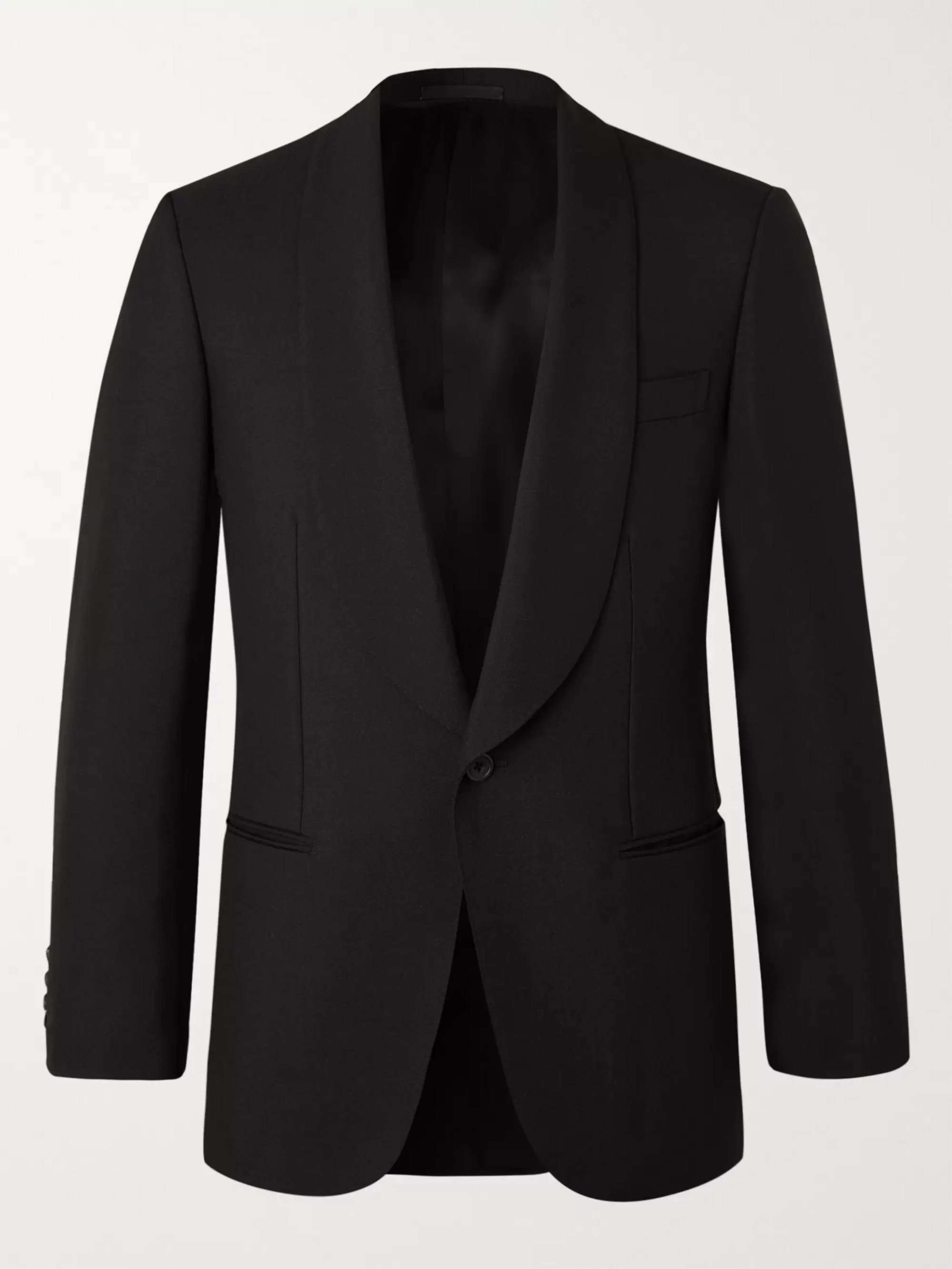 KINGSMAN Slim-Fit Wool and Mohair-Blend Tuxedo Jacket for Men | MR PORTER