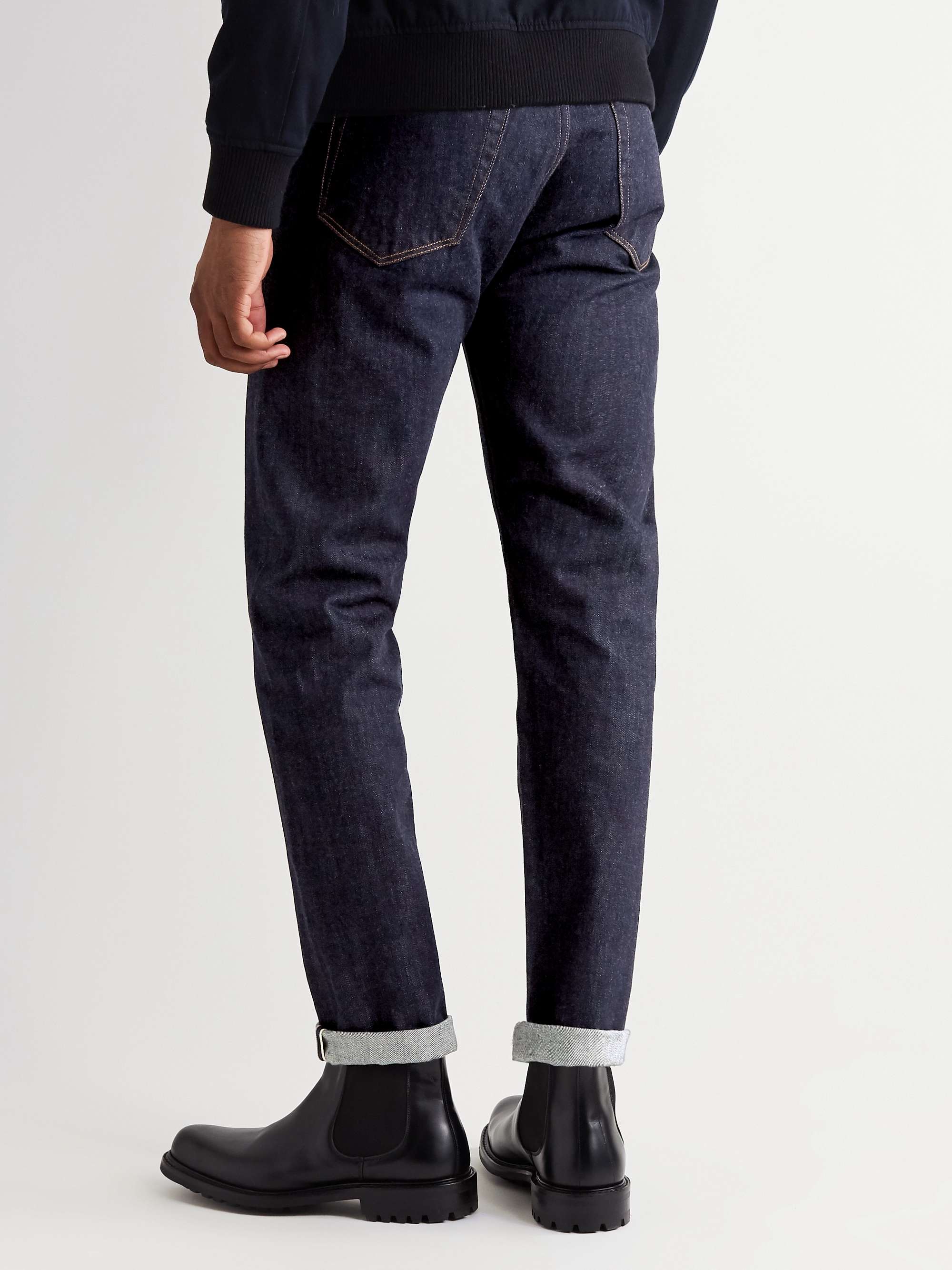 MR P. Slim-Fit Selvedge Denim Jeans | MR PORTER