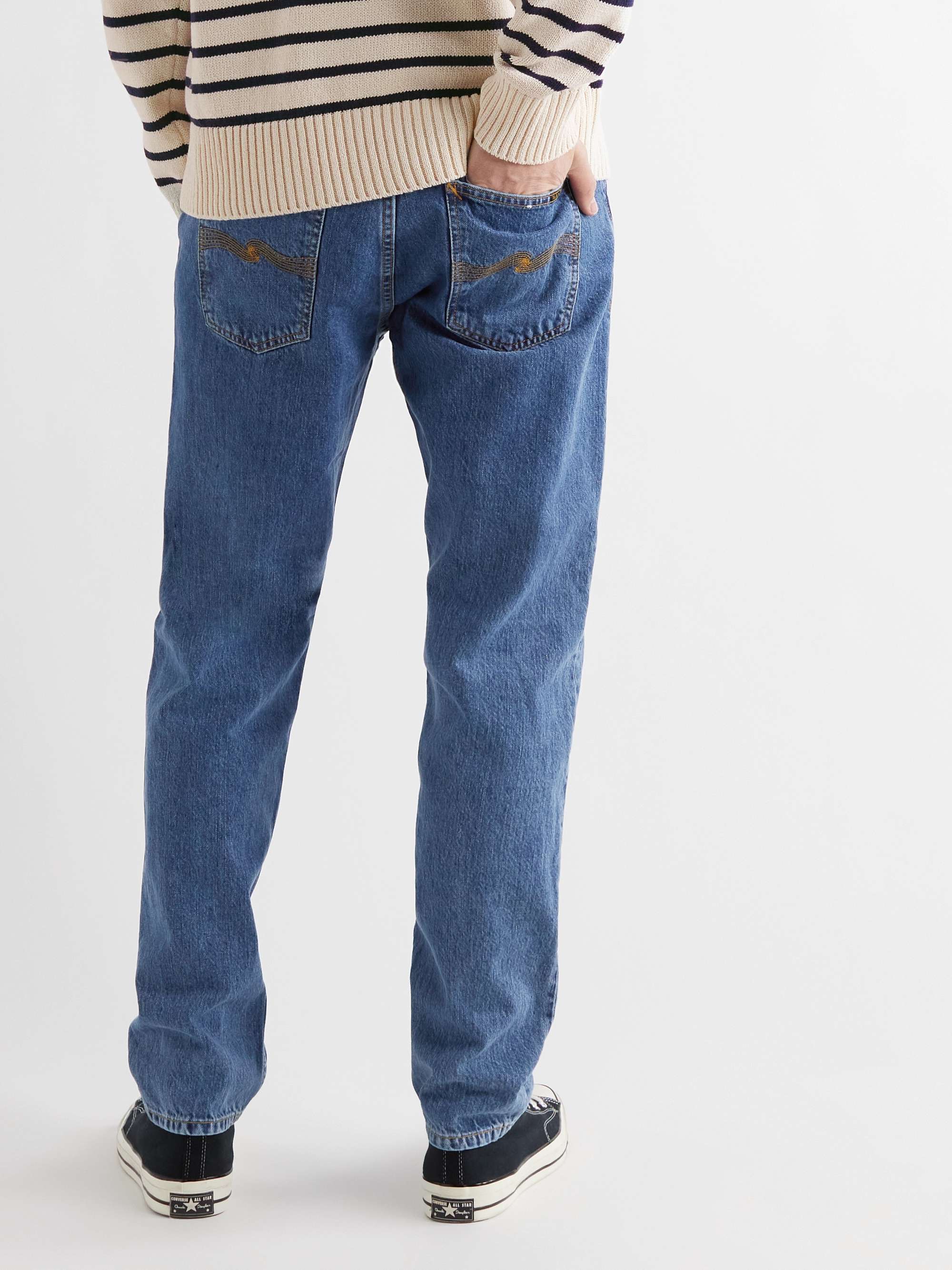 NUDIE JEANS Steady Eddie II Tapered Organic Denim Jeans | MR PORTER