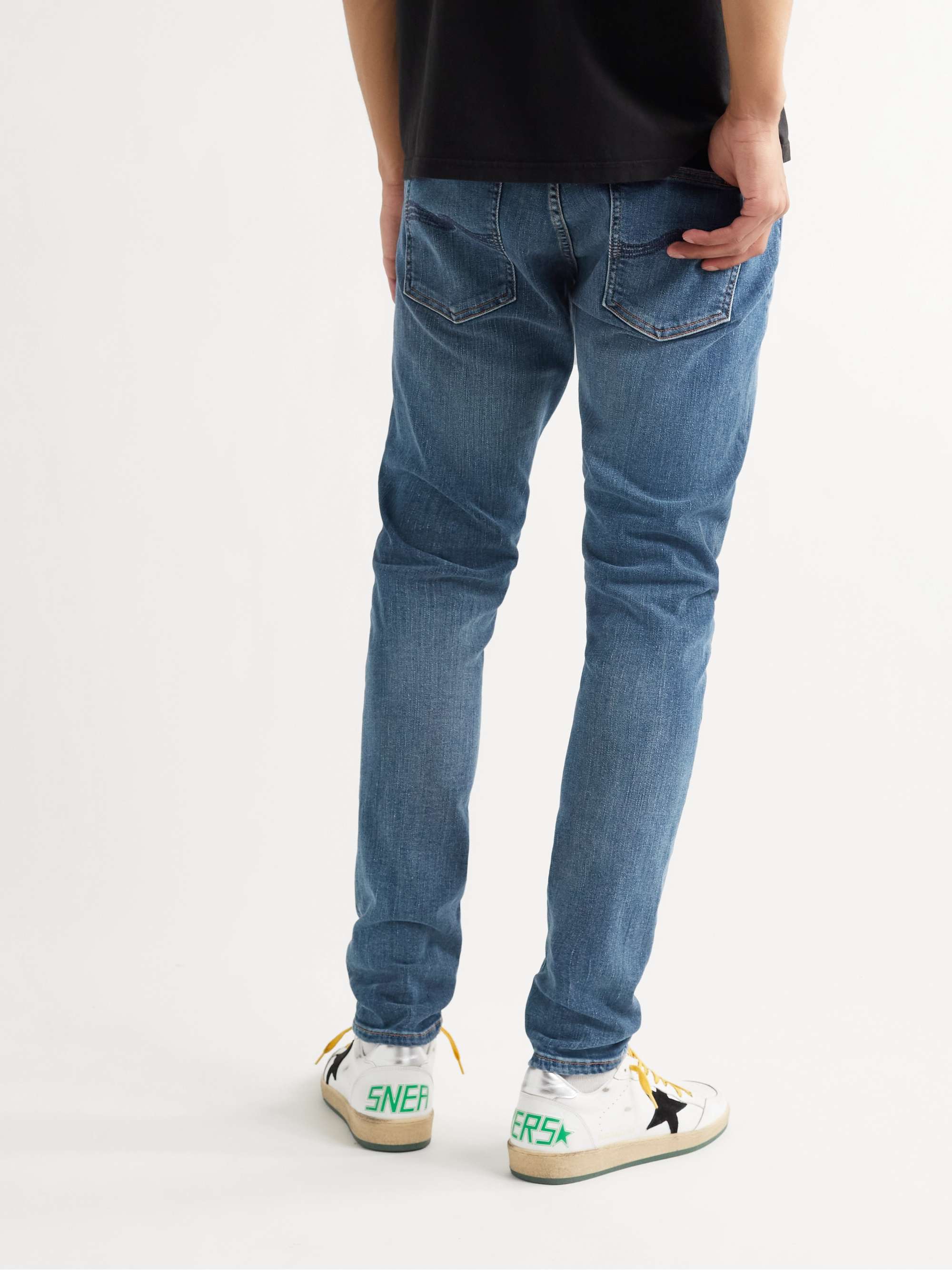 NUDIE JEANS Tight Terry Skinny-Fit Organic Stretch-Denim Jeans | MR PORTER