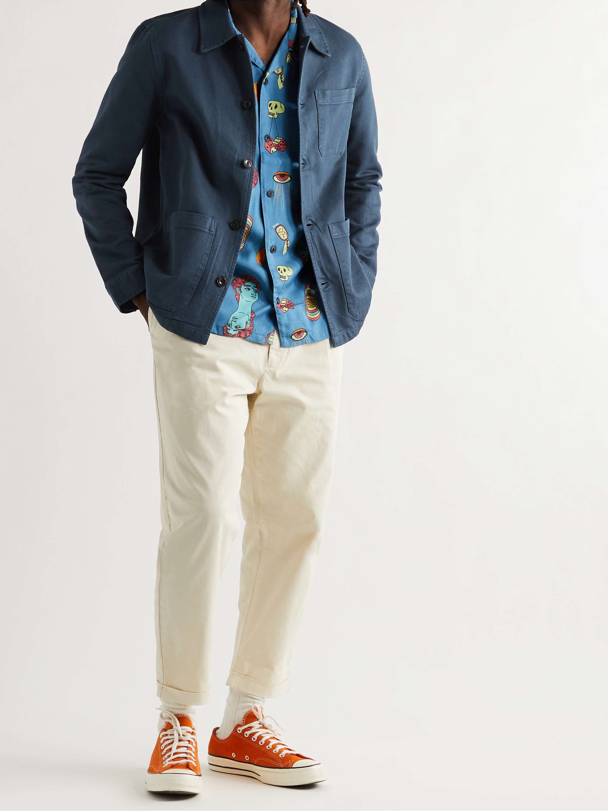 NUDIE JEANS Barney Slim-Fit Cotton-Twill Jacket for Men | MR PORTER