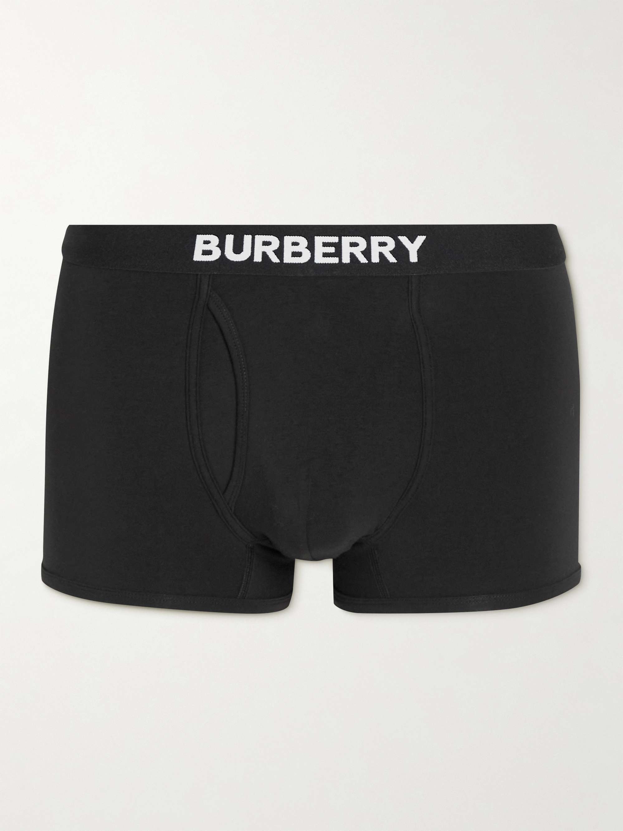 BURBERRY Stretch-Cotton Jersey Boxer Briefs for Men | MR PORTER