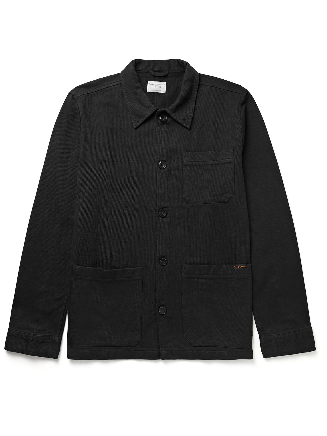 NUDIE JEANS BARNEY ORGANIC COTTON-TWILL JACKET