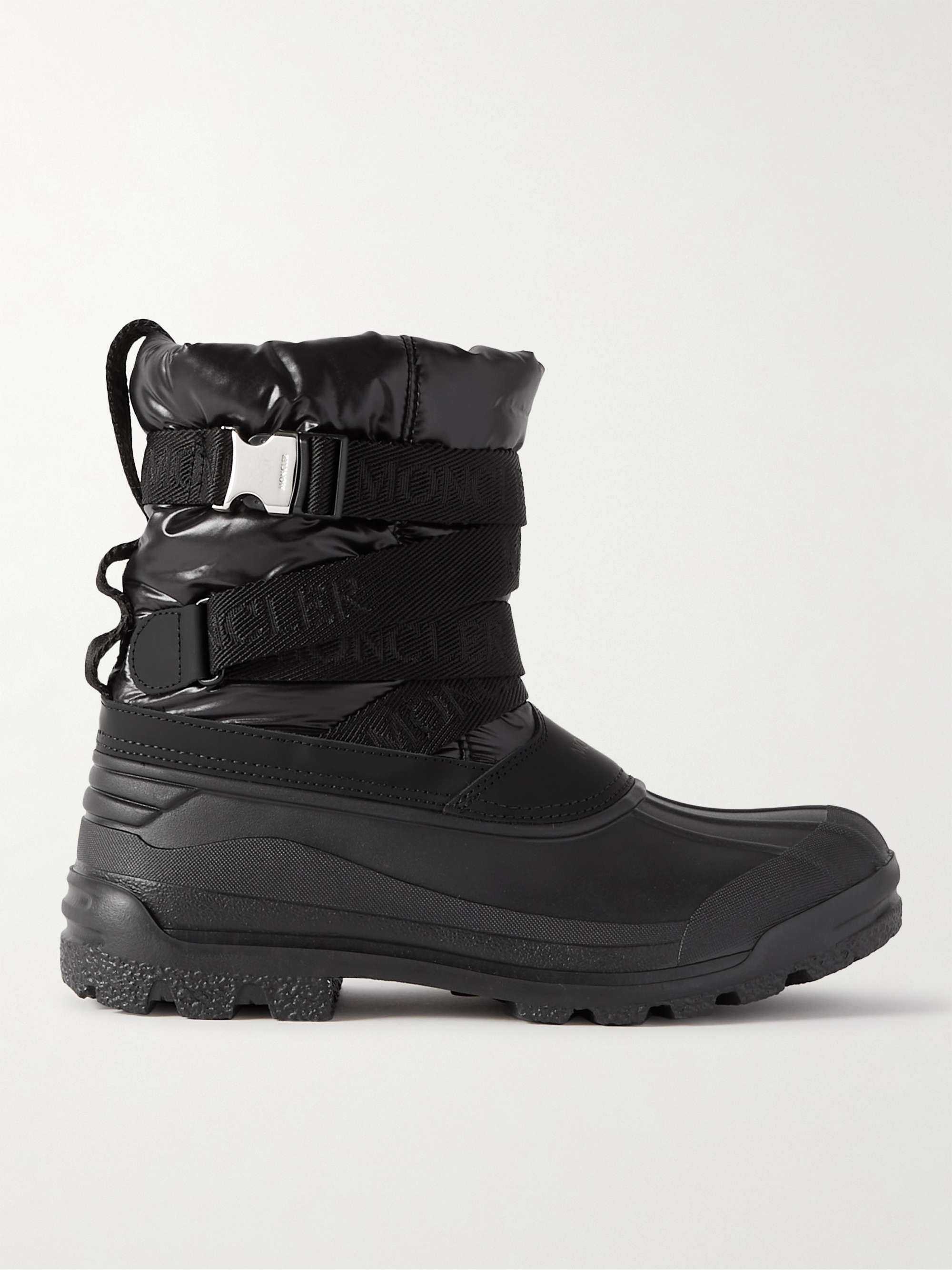 MONCLER Summus Webbing-Trimmed Nylon and Rubber Snow Boots for Men | MR  PORTER