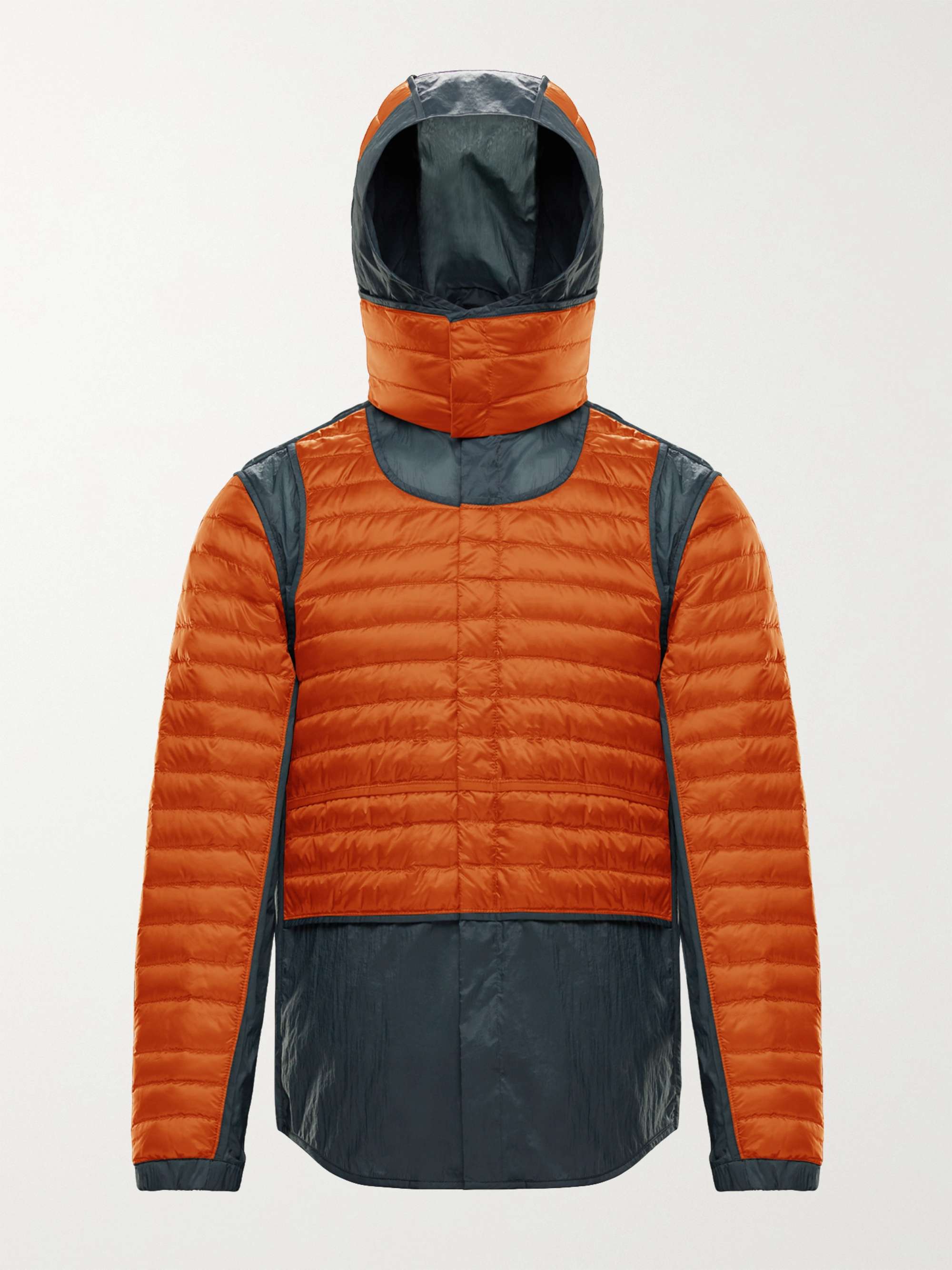 Orange 5 Moncler Craig Green Chrysemys Panelled Quilted Nylon Hooded Down  Jacket | MONCLER GENIUS | MR PORTER