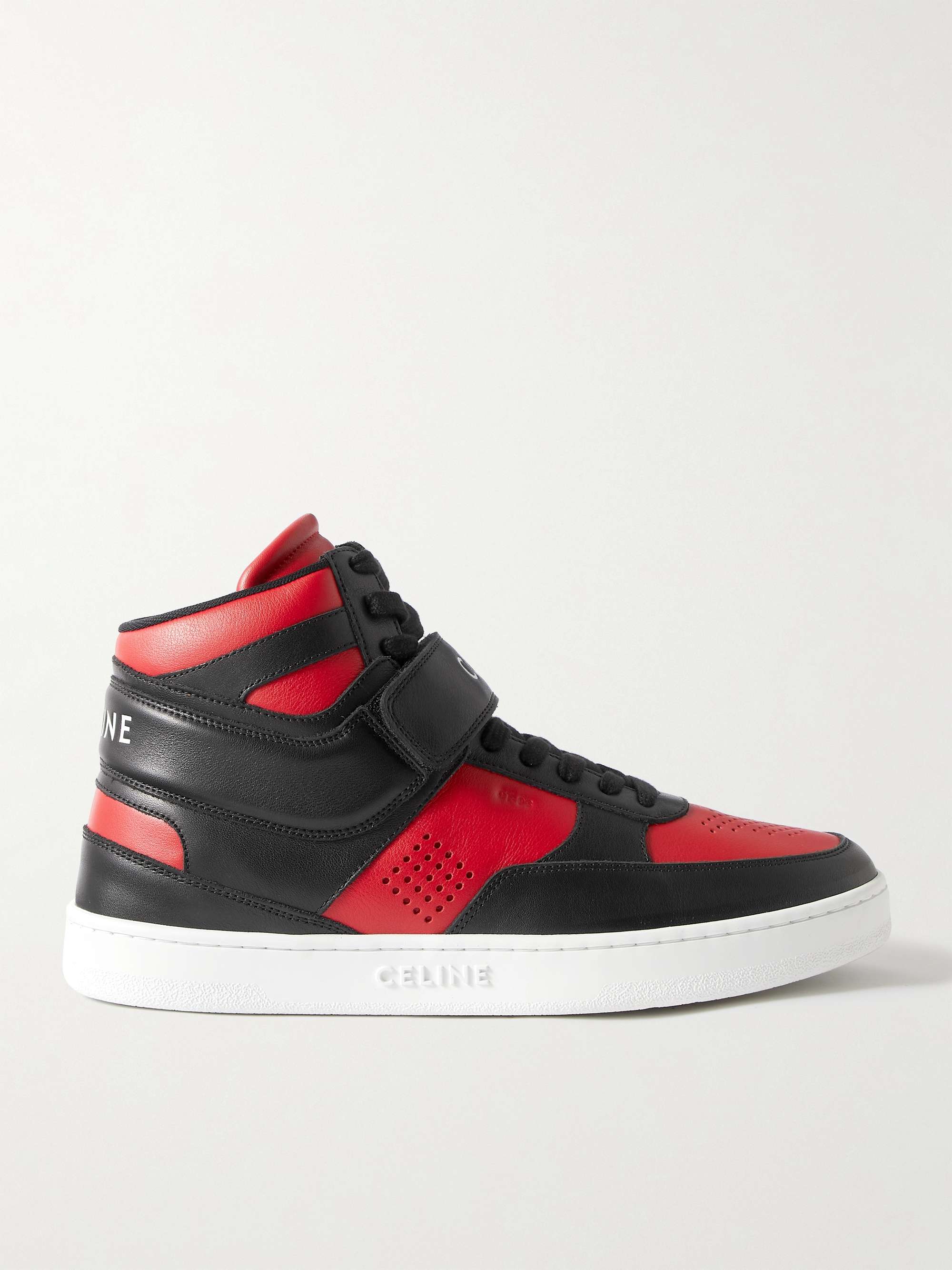 CELINE HOMME CT-03 Leather High-Top Sneakers for Men | MR PORTER