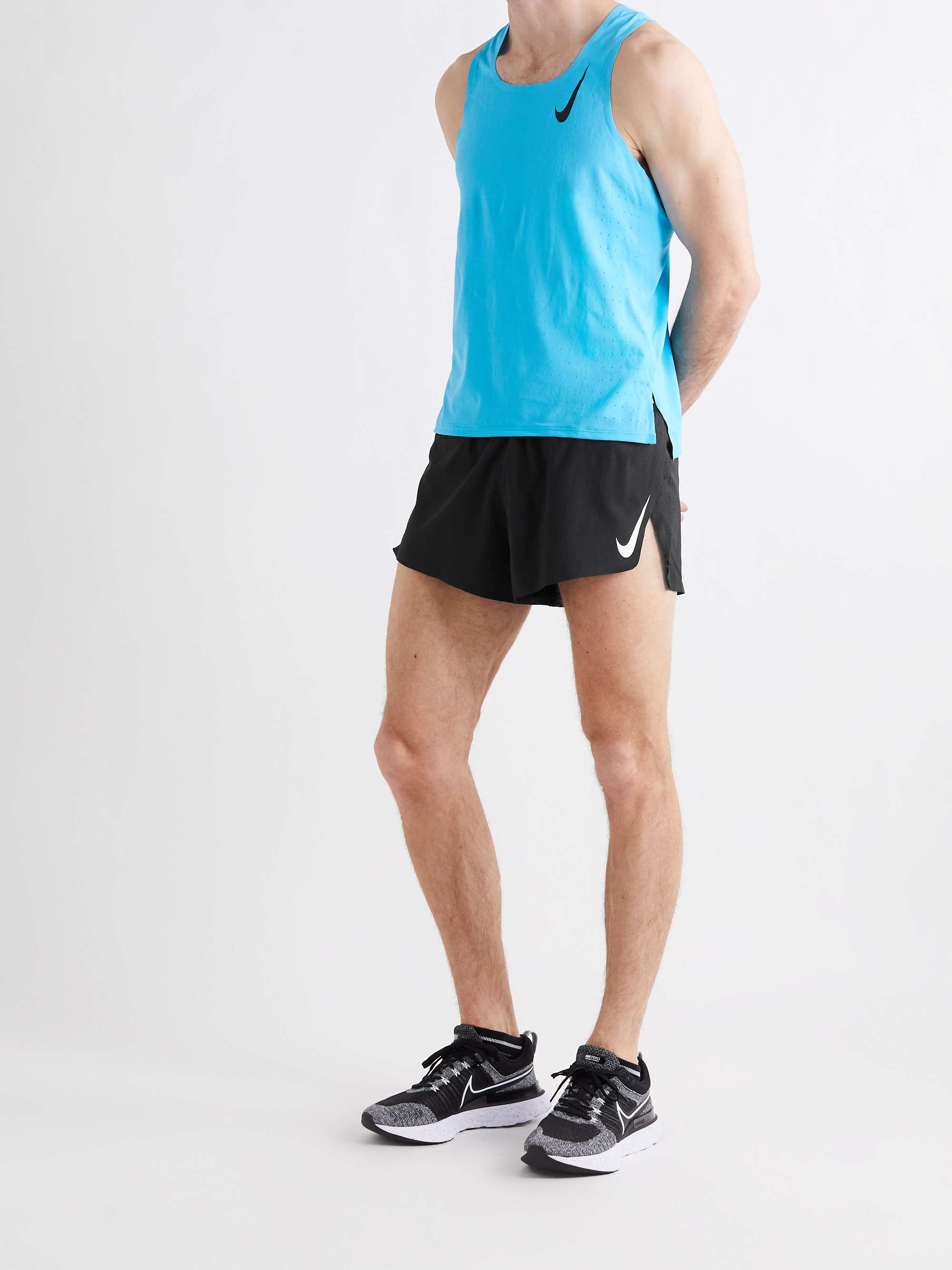 NIKE RUNNING AeroSwift Recycled Ripstop Running Shorts for Men | MR PORTER