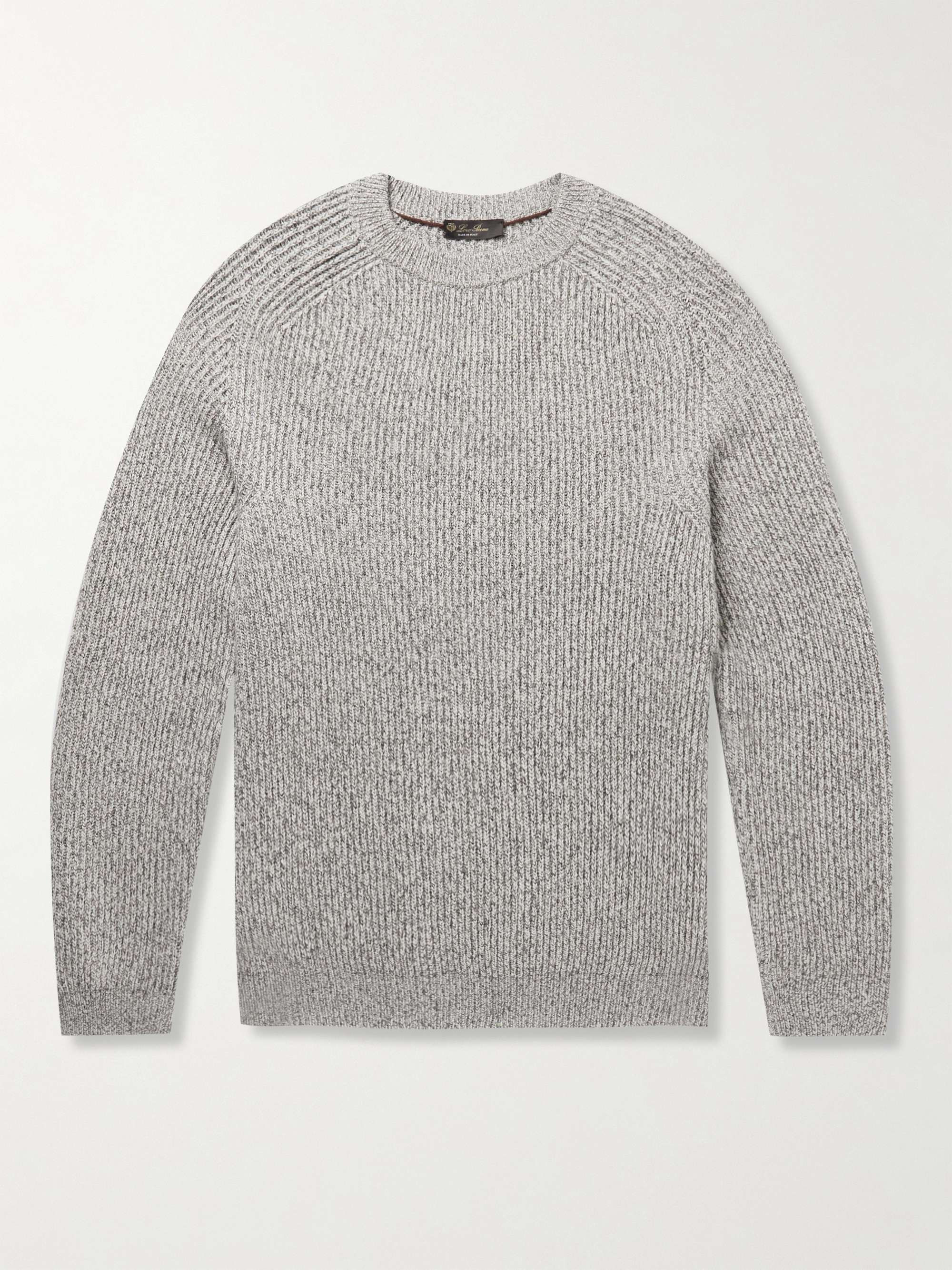 LORO PIANA Ribbed Cashmere Sweater for Men | MR PORTER