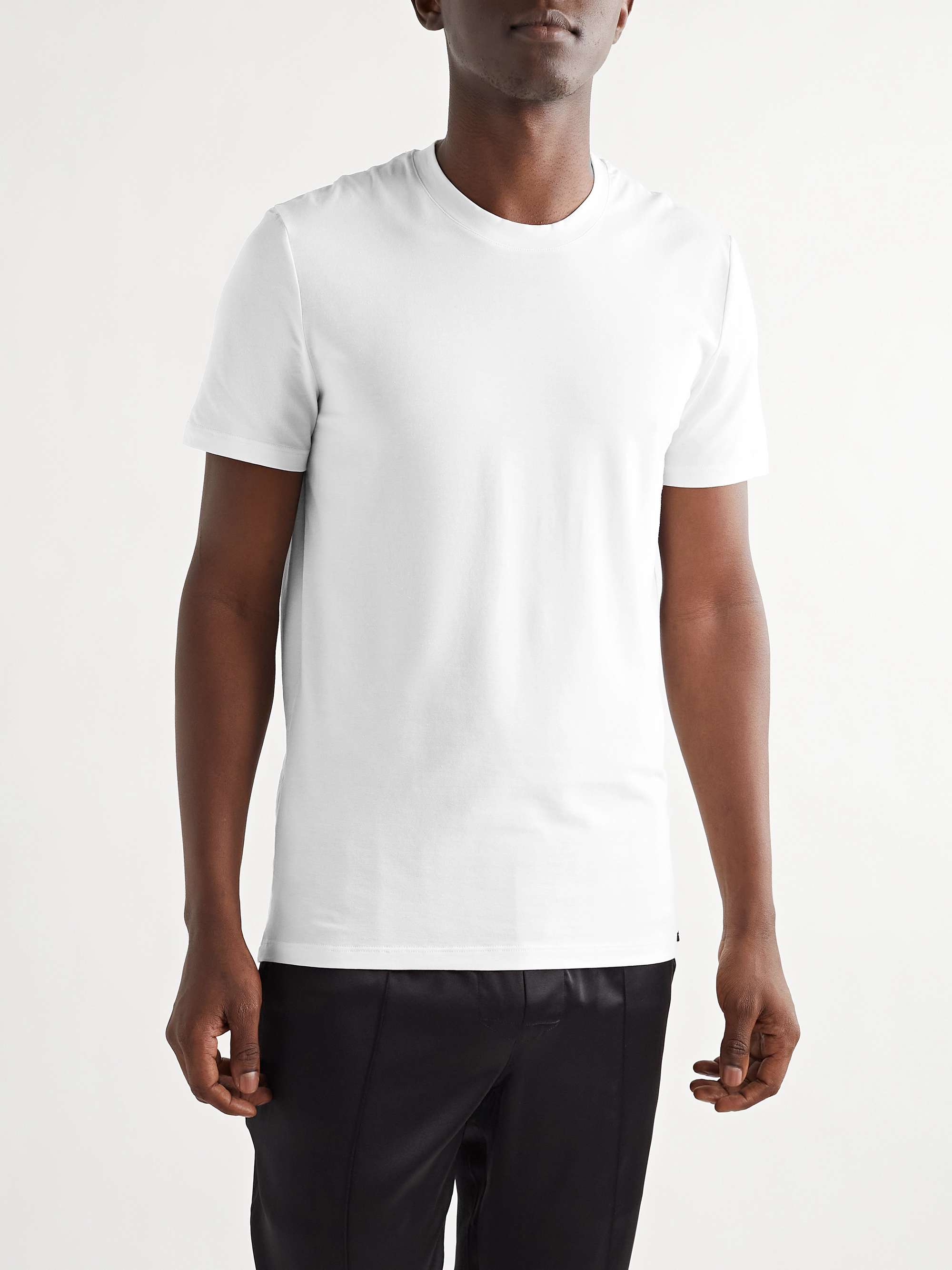 TOM FORD Stretch Cotton and Modal-Blend T-Shirt for Men | MR PORTER